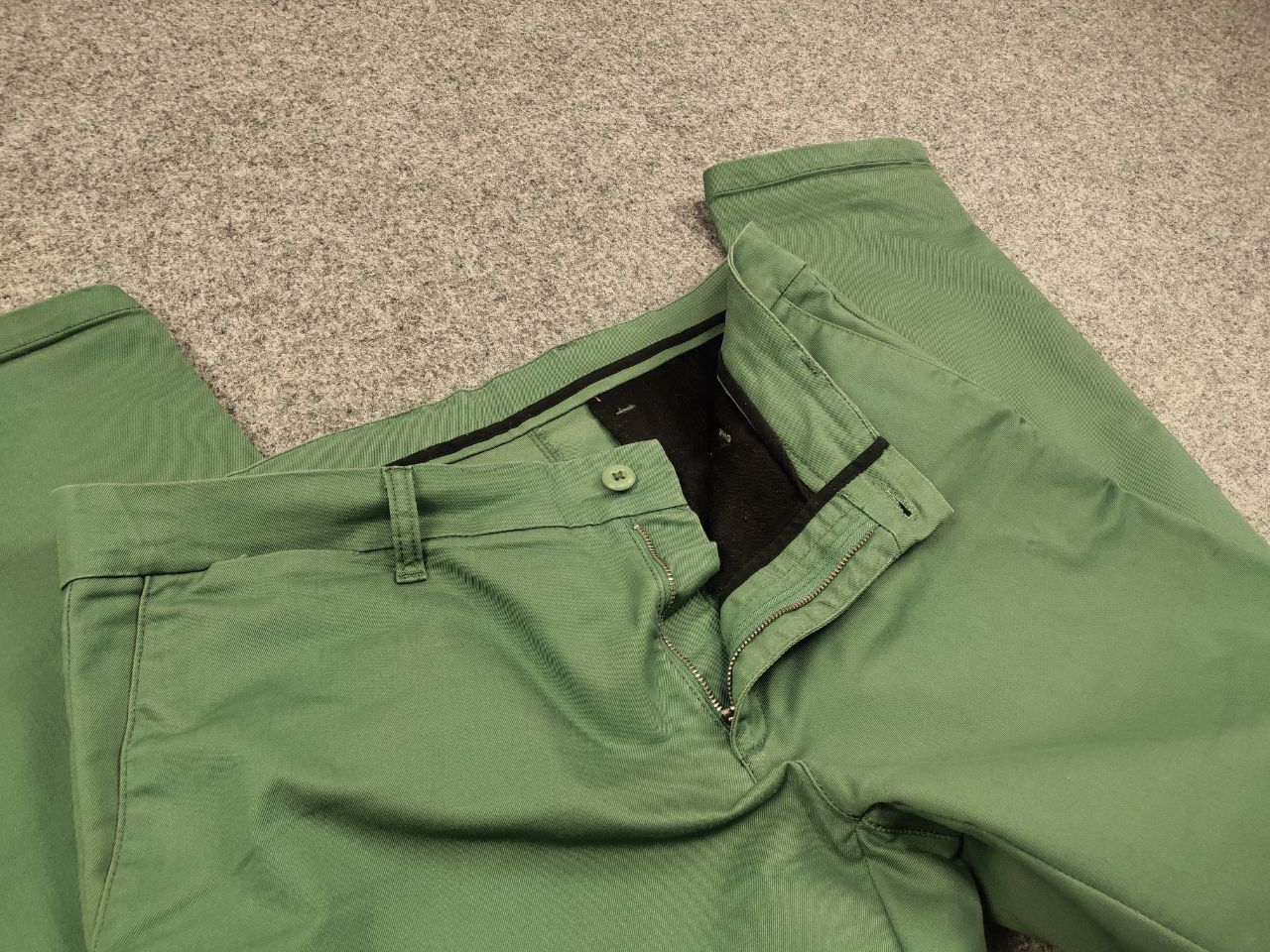 Carhartt Vintage Carhartt Logo Sid Light Green Chino Trouser Pants Size US 36 / EU 52 - 10 Thumbnail