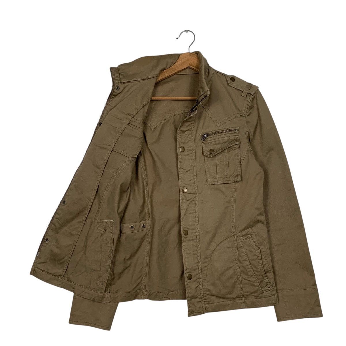 Japanese Brand Michel Klein Brown Jacket Size US S / EU 44-46 / 1 - 9 Thumbnail