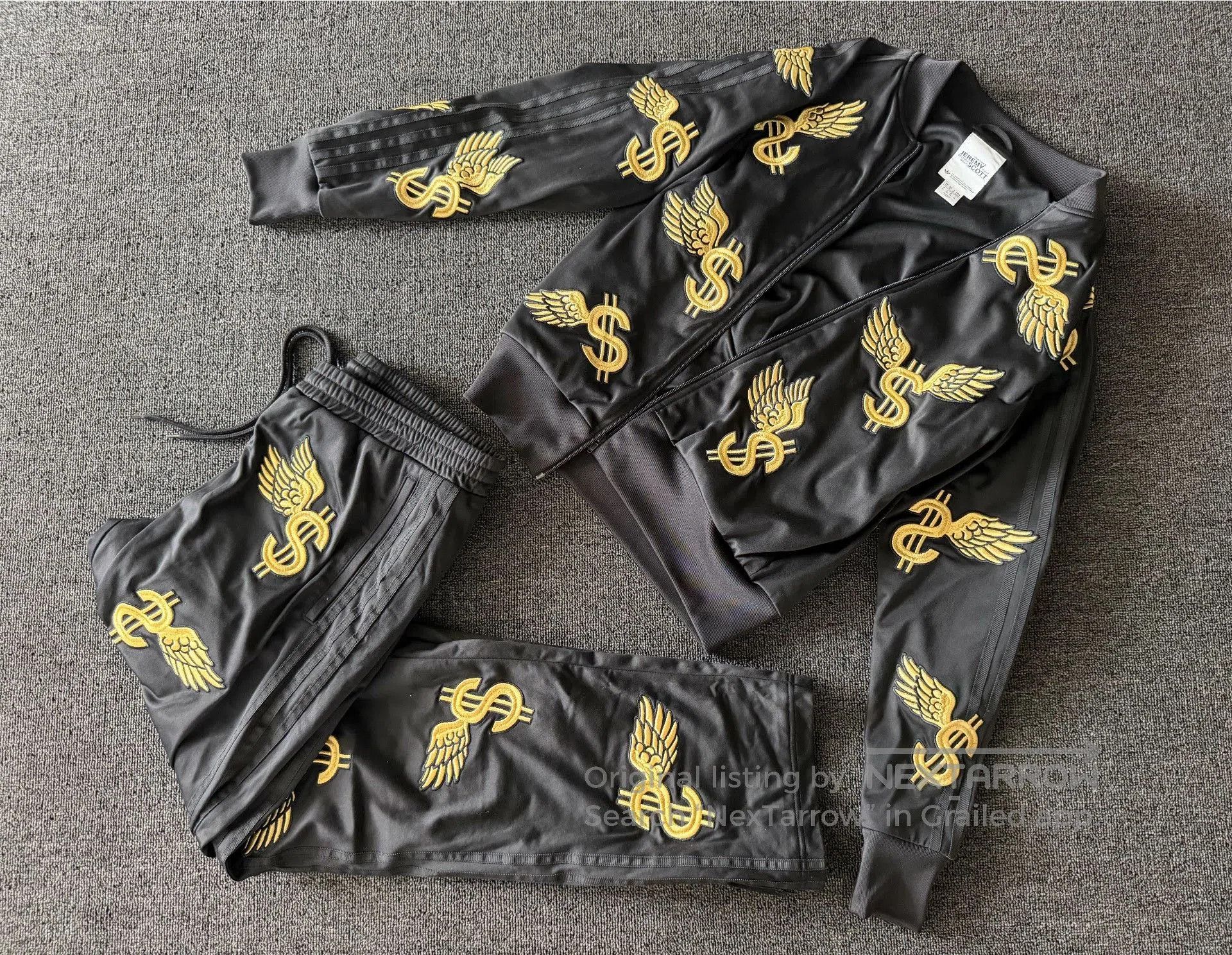 Jeremy Scott Jeremy Scott Adidas Dollar Wing Set. Size US 28 / EU 44 - 1 Thumbnail