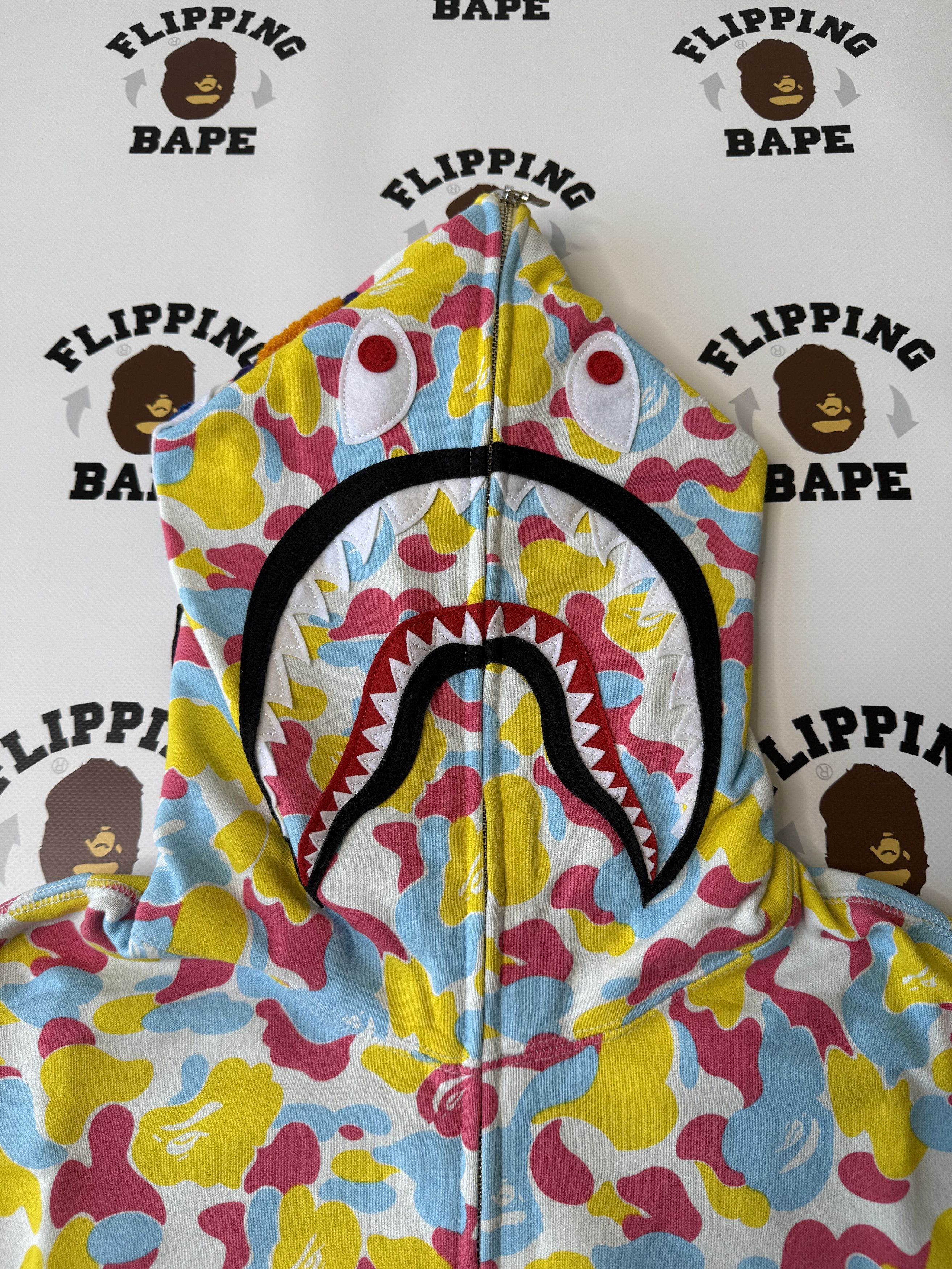 Bape BAPE SANYA SEPARATE SHARK FULL ZIP HOODIE Size US M / EU 48-50 / 2 - 4 Thumbnail