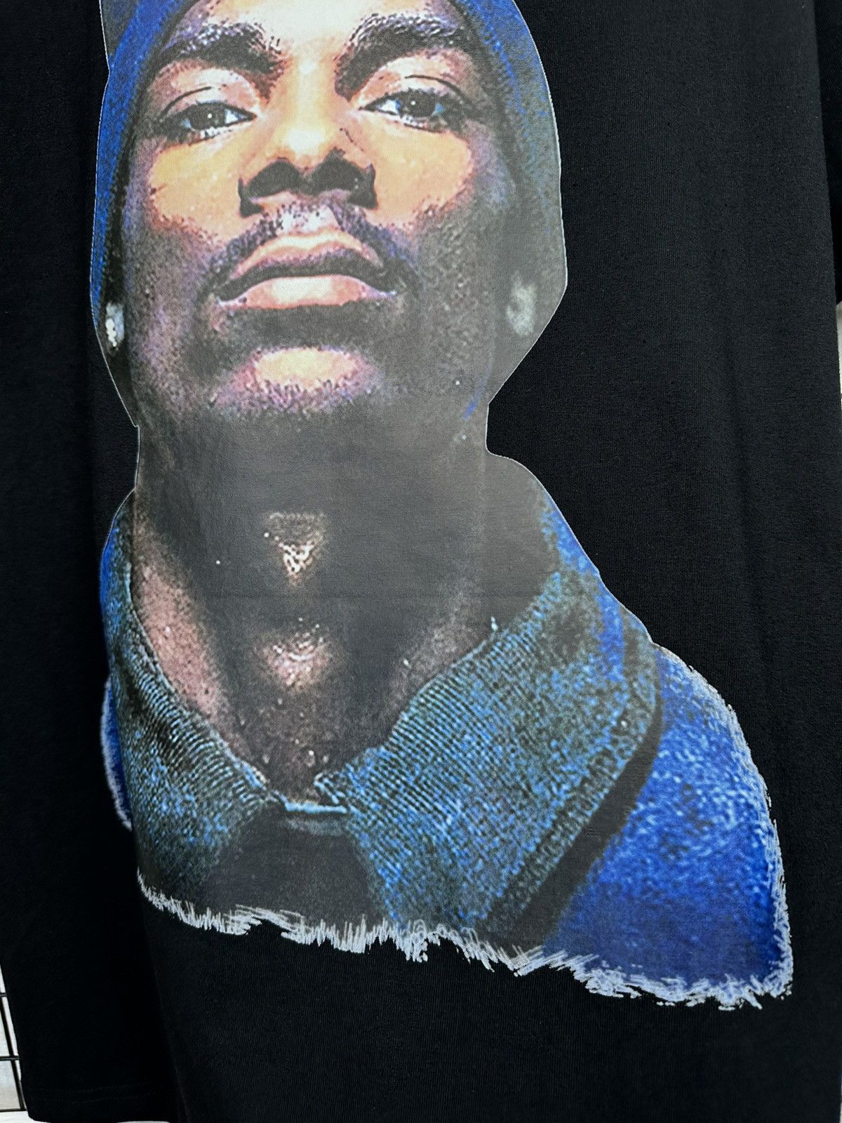 Band Tees × Rap Tees × Snoop Dogg Snoop Doggy Dogg Beware of dogg XL Big Face Men Black Tshirt Size US XL / EU 56 / 4 - 9 Thumbnail