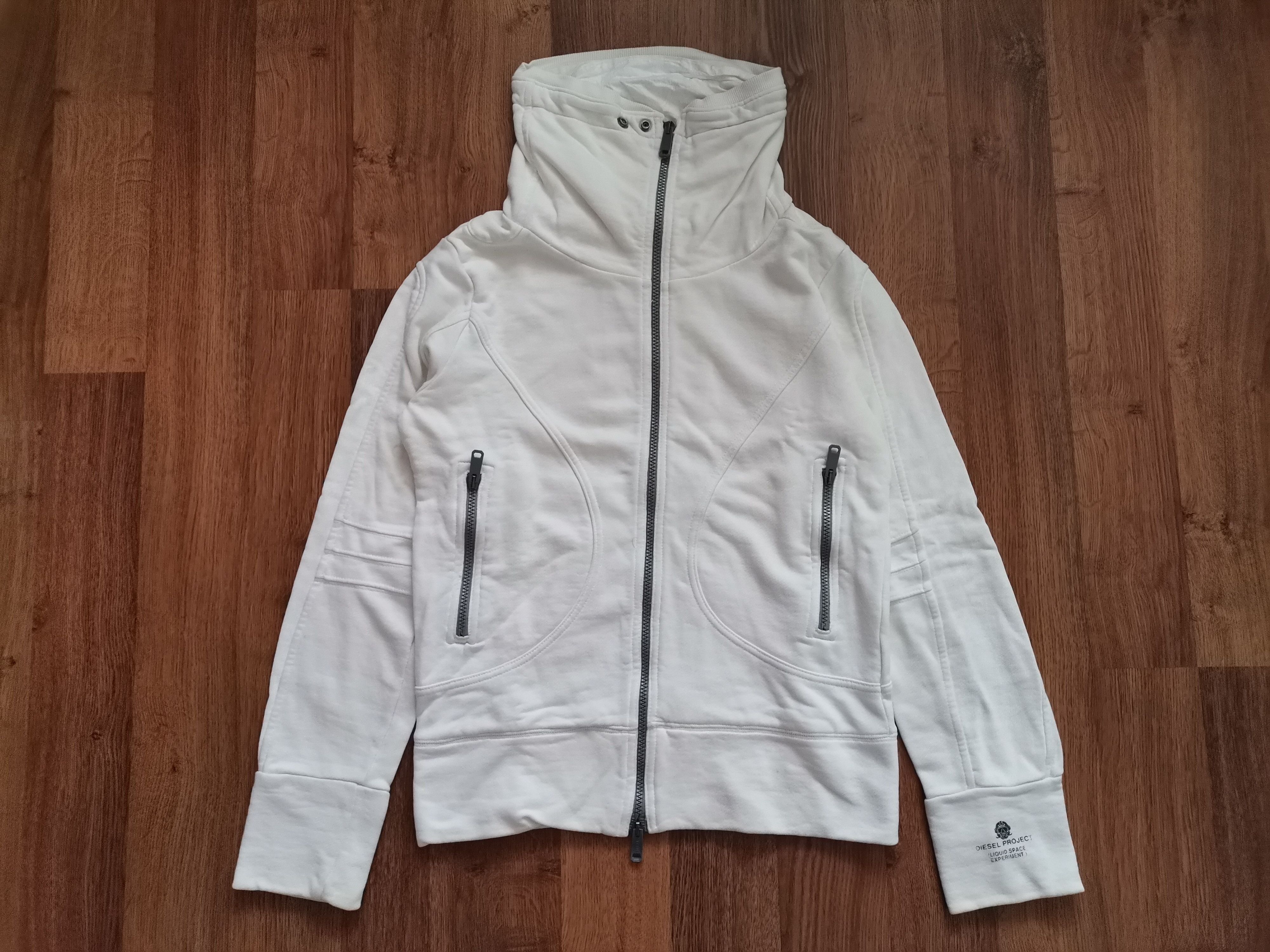 Diesel Diesel Women's Zip Up Sweatshirt Size M / US 6-8 / IT 42-44 - 1 Thumbnail