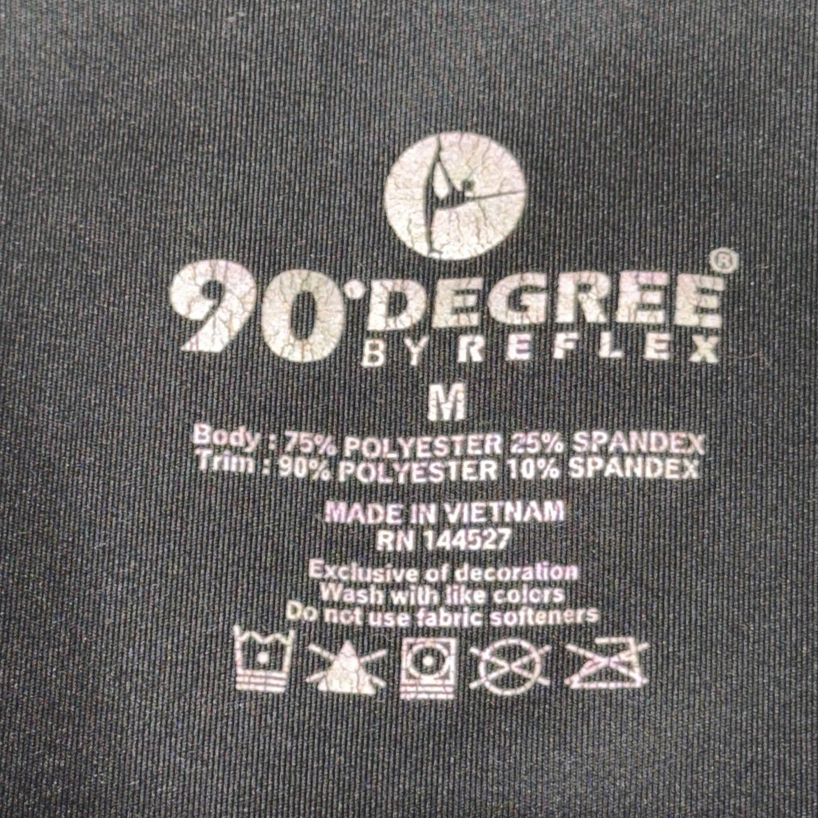 Other 90 Degree by Reflex Women's Medium Black Leggings Size 32" / US 10 / IT 46 - 5 Thumbnail