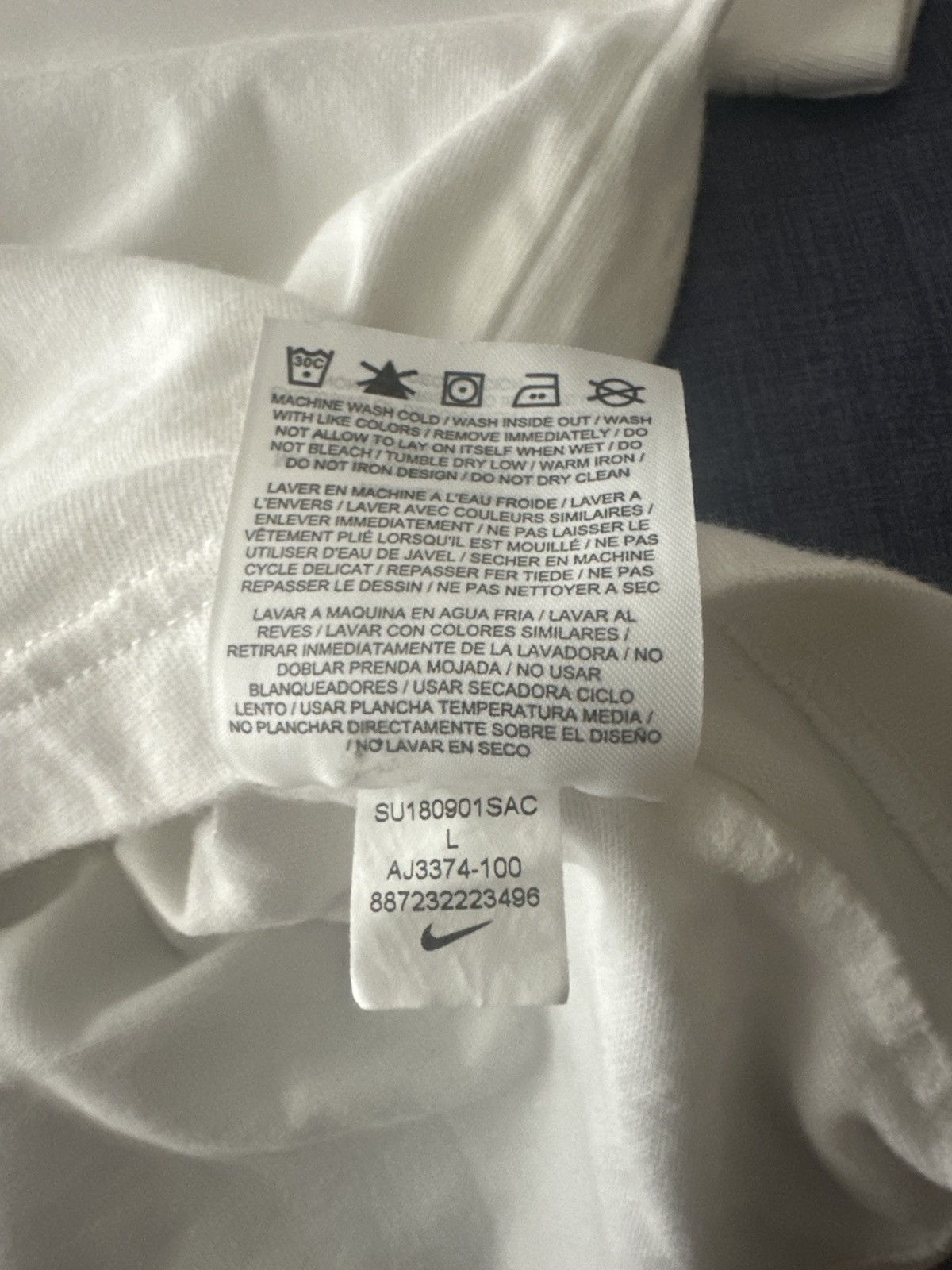 Nike × Off-White Nike Lab x OFF-WHITE Mercurial NRG X Tee Size US L / EU 52-54 / 3 - 4 Thumbnail