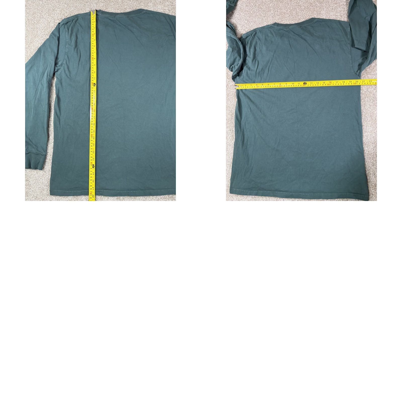 Etro Techstyles Shirt Long Sleeve Unisex Adults Crew Neck Green Cotton Blend Retro Y2K Steamboat Springs Colorado Medium Size US M / EU 48-50 / 2 - 8 Thumbnail