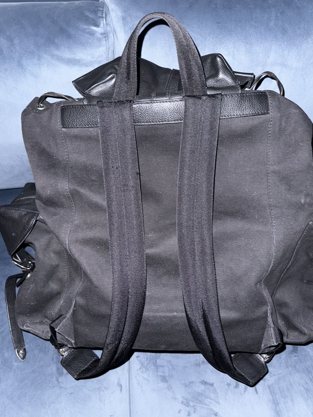 Dsquared2 Amazing Western Leather Travel Bag Backpack Size ONE SIZE - 8 Thumbnail