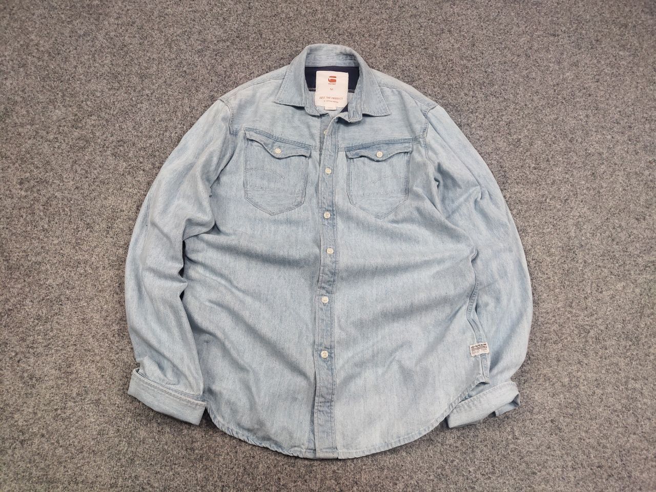 G-Star G Star Raw arc 3d Shirt Light Cotton Pocket Cargo Vintage Size US M / EU 48-50 / 2 - 2 Thumbnail