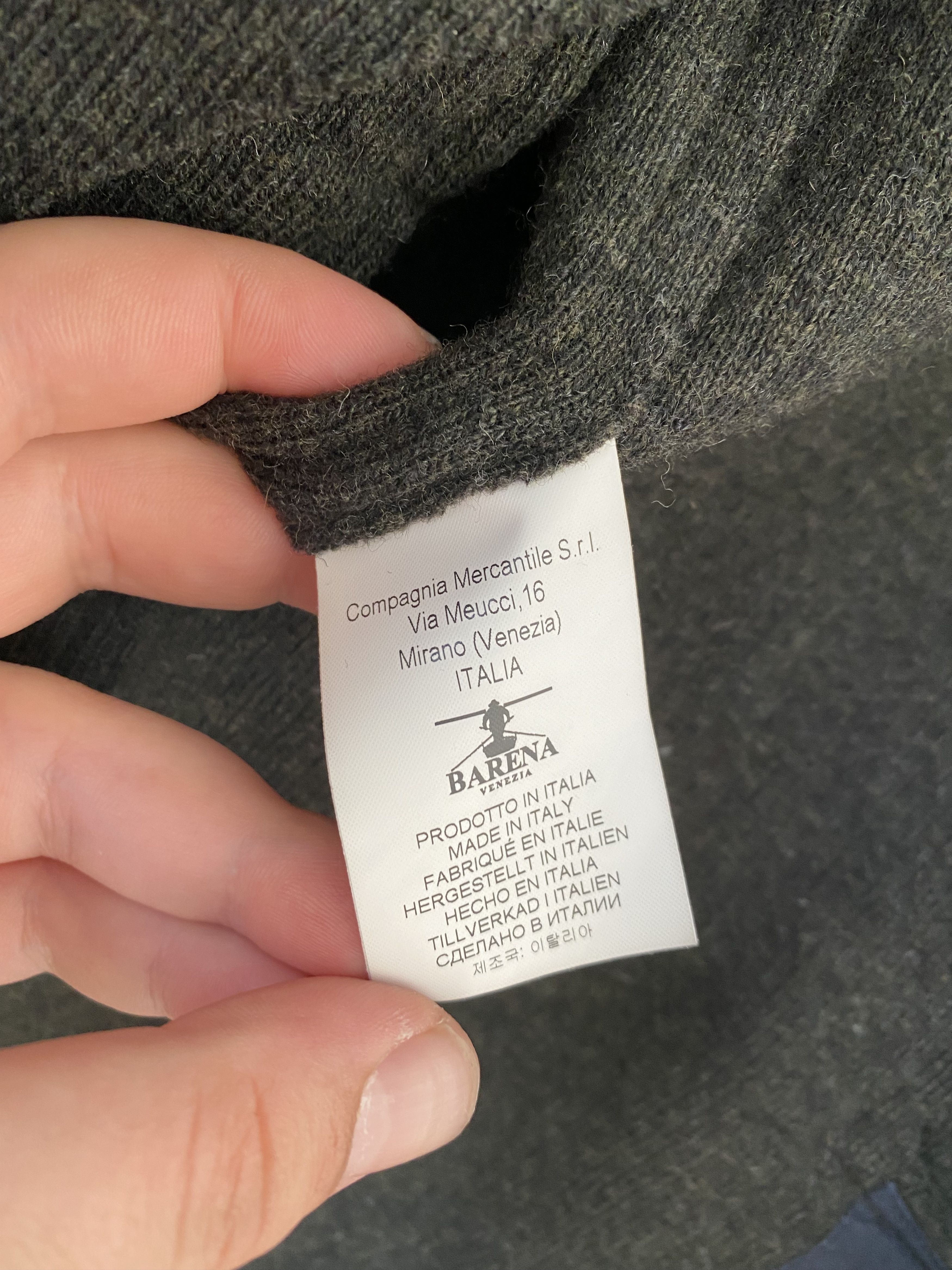 Barena unlined wool blend coat Size US M / EU 48-50 / 2 - 7 Thumbnail