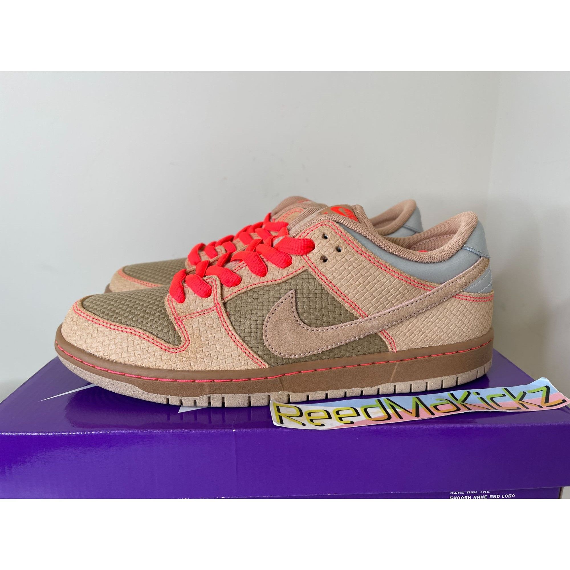 Nike Nike SB Dunk Low Pro Som Tum Canvas Mens 9.5us Size US 9.5 / EU 42-43 - 1 Thumbnail