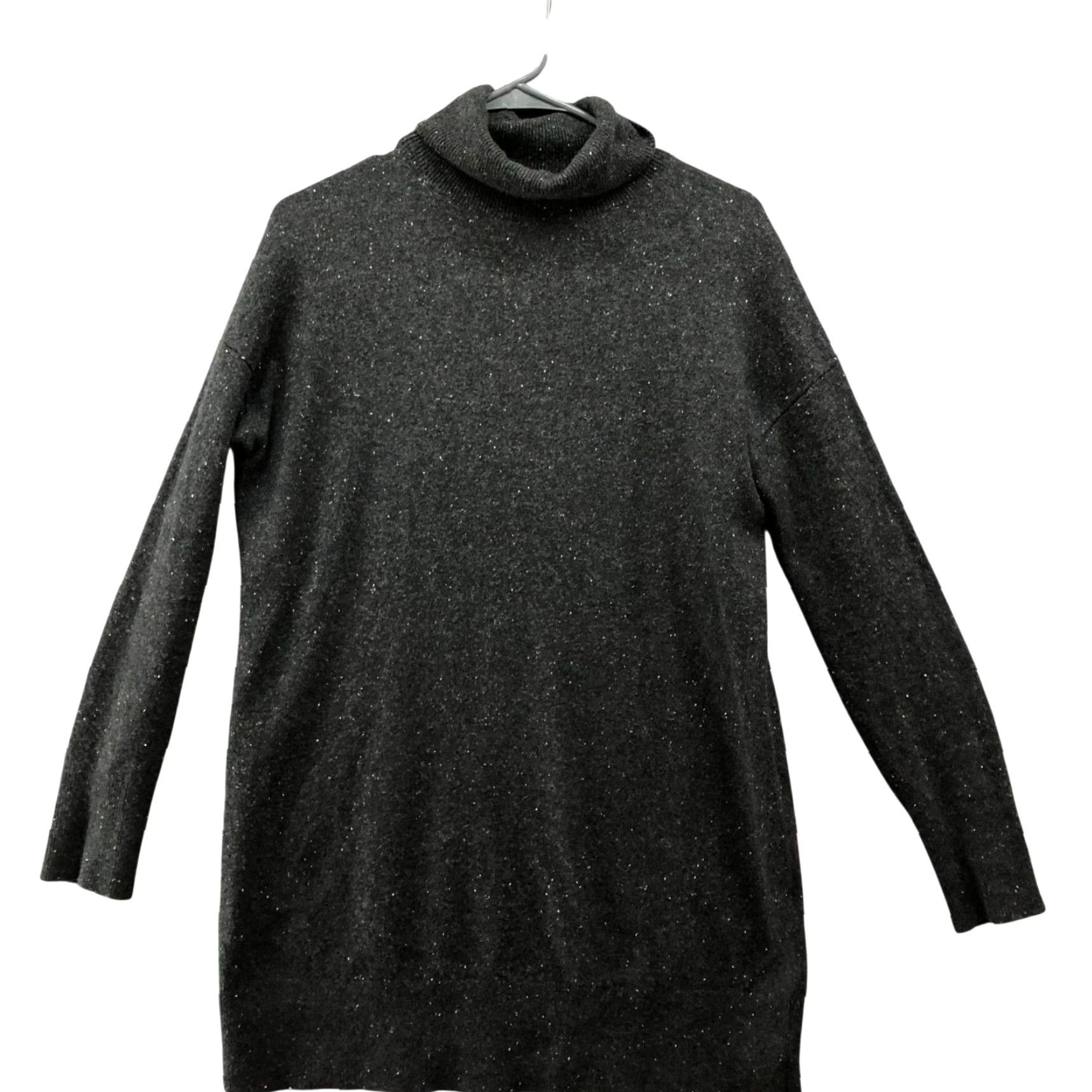 Everlane Everlane Cashmere Turtleneck Sweater Womens S Dark Gray Donegal Tunic Size S / US 4 / IT 40 - 2 Thumbnail