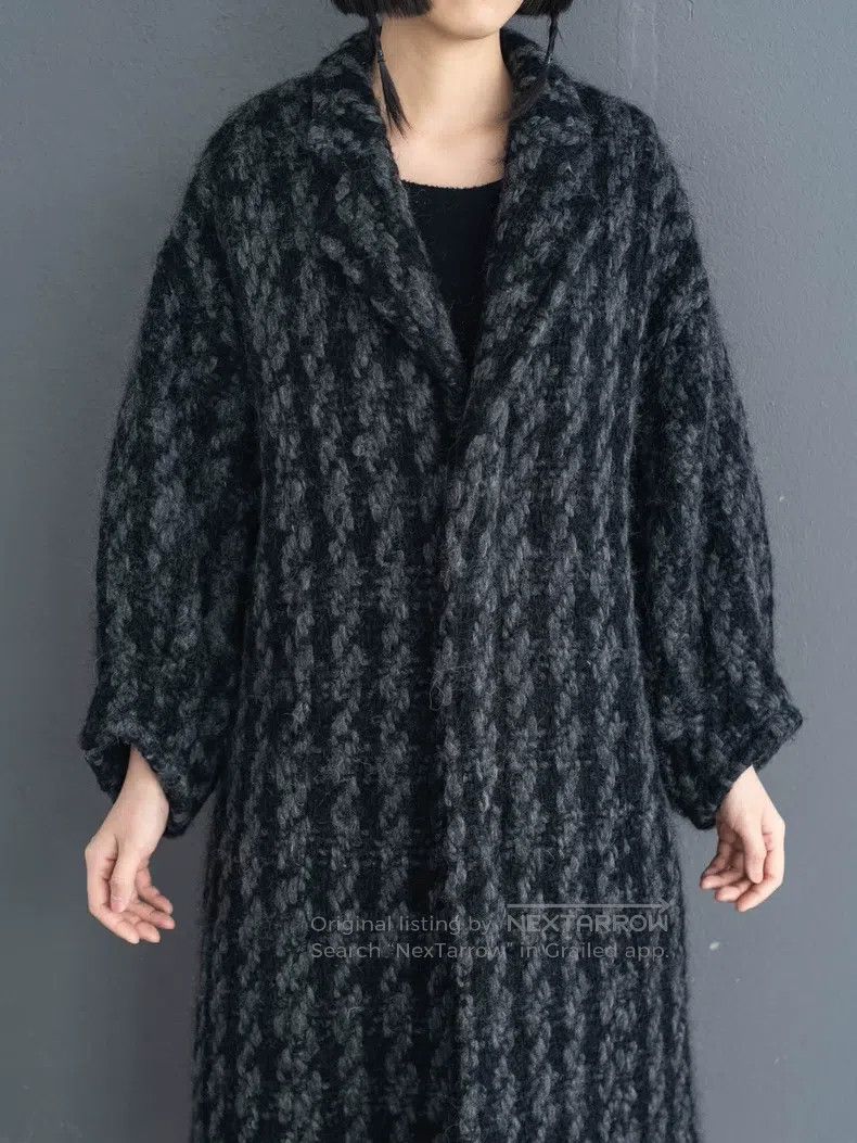 Comme des Garcons Comme Des Garcons size one-size-fits-all Gray-black wool c Size S / US 4 / IT 40 - 5 Thumbnail