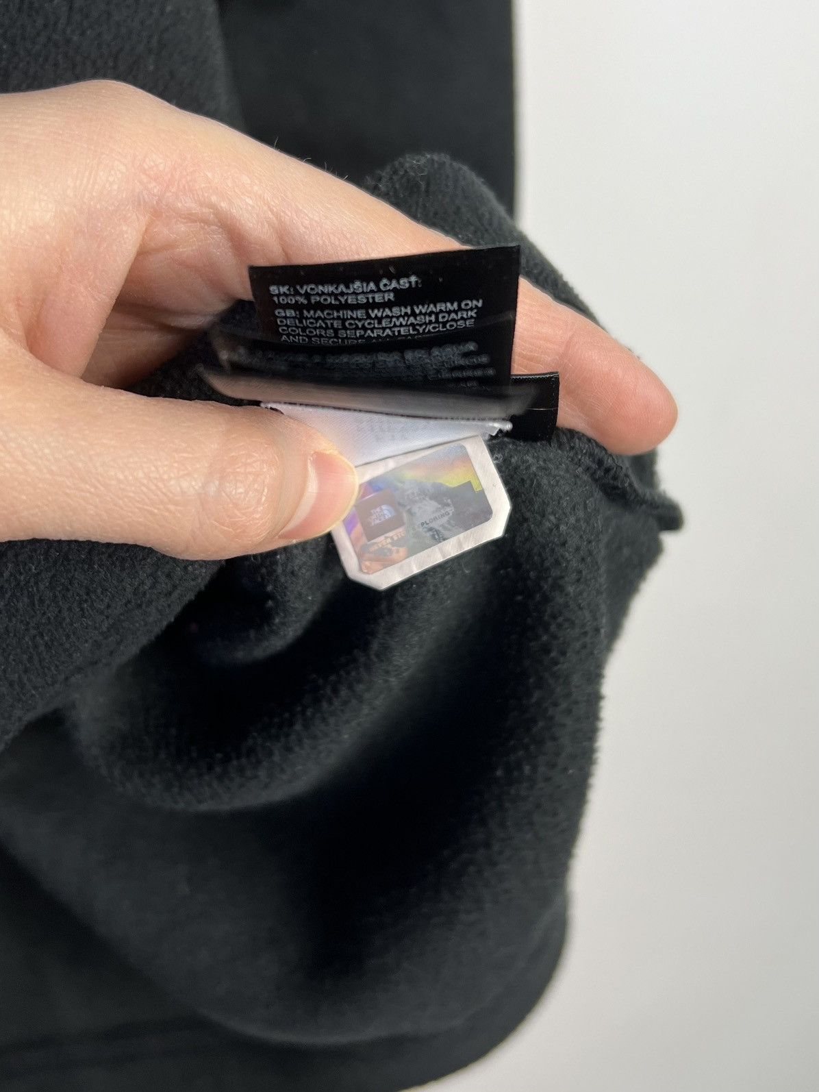 The North Face Fleece Jacket The North Face Polartec Black Size US L / EU 52-54 / 3 - 4 Thumbnail