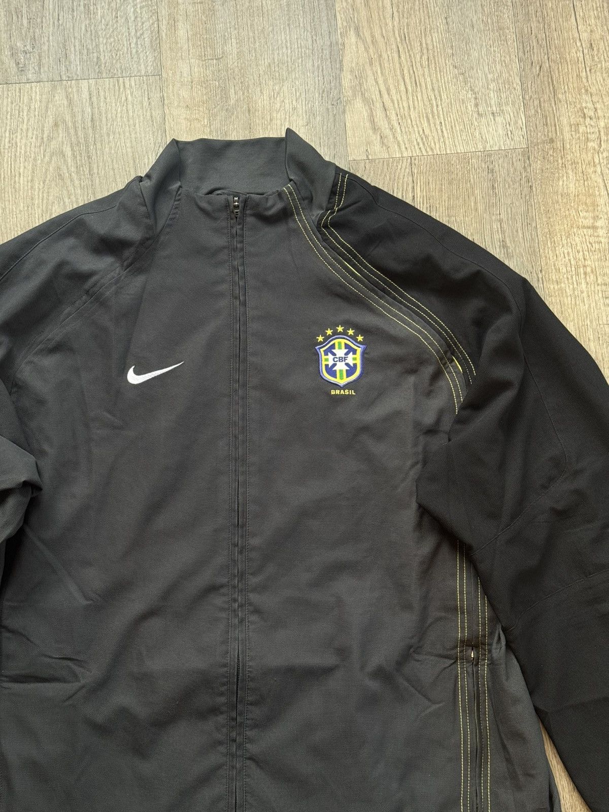 Nike Brazil Total 90 Nike Jacket Size US L / EU 52-54 / 3 - 1 Thumbnail