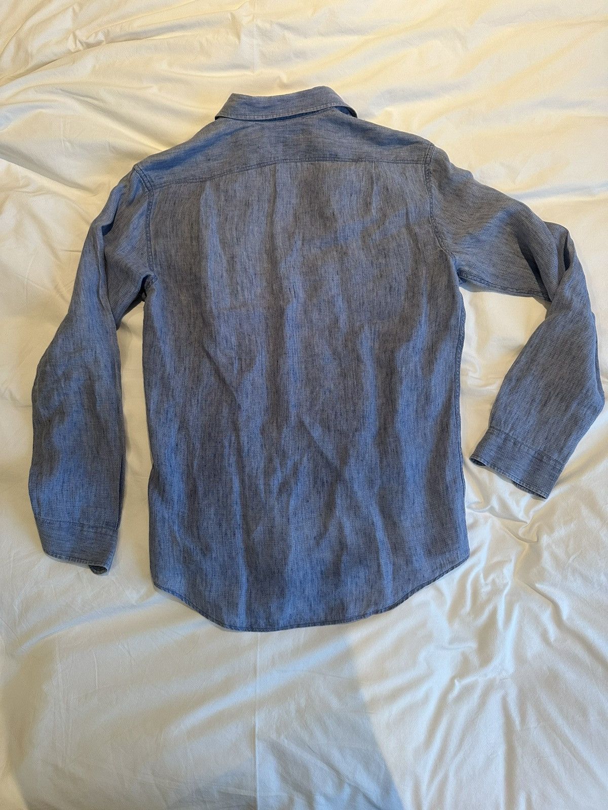 Ralph Lauren × Ralph Lauren Purple Label Ralph Lauren Purple label blue shirt Size US M / EU 48-50 / 2 - 2 Thumbnail