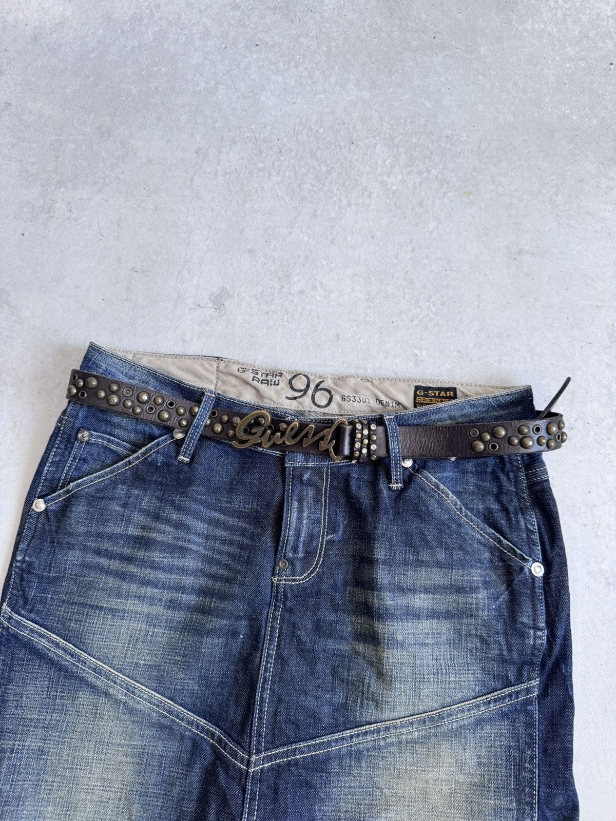 Guess Vintage Guess Y2K Mini Leather Women’s Metal Belts Archive Size ONE SIZE - 1 Thumbnail
