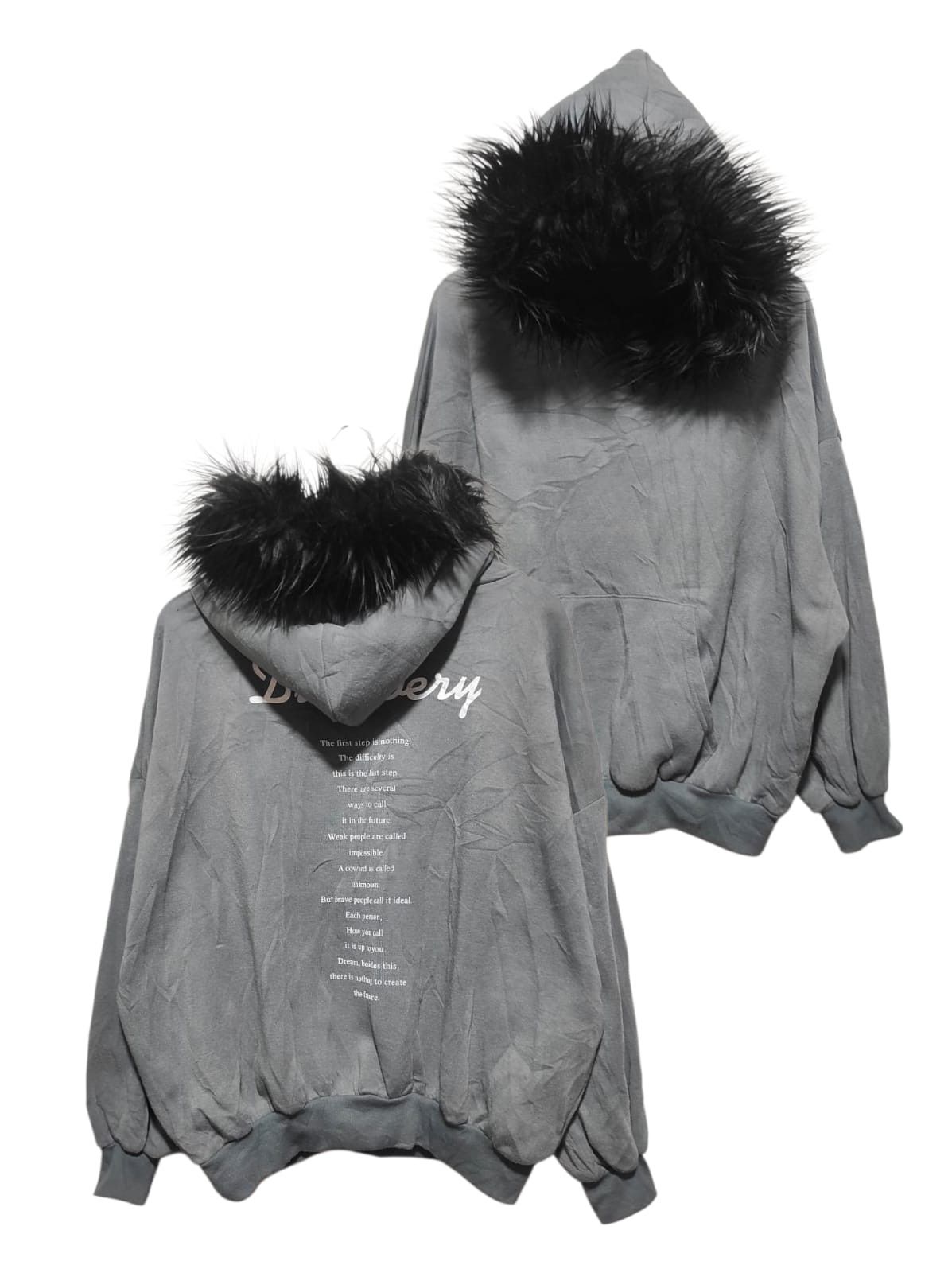 If Six Was Nine Sureve boxy Fur hoodie IfSixWasNine LGB style Size US L / EU 52-54 / 3 - 2 Thumbnail