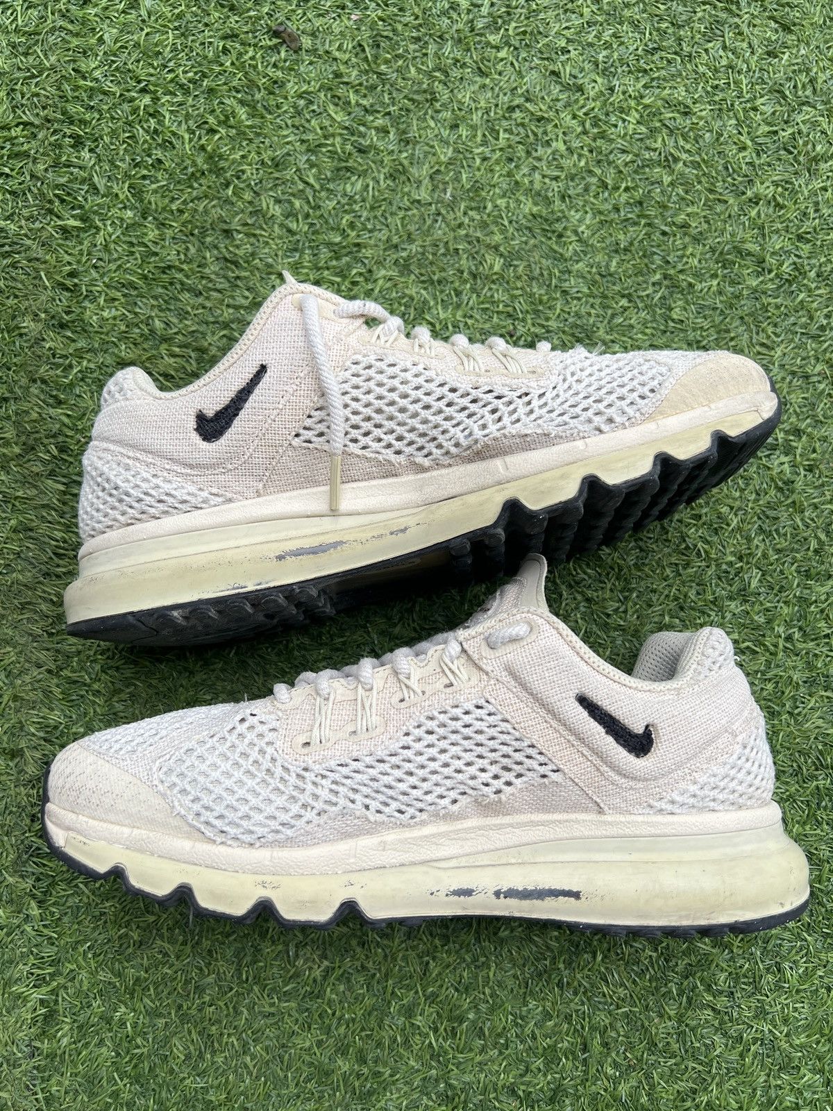 Nike × Stussy Nike x Stussy Air Max 2013 Fosil DM6447-200 Size US 8.5 / EU 41-42 - 3 Thumbnail