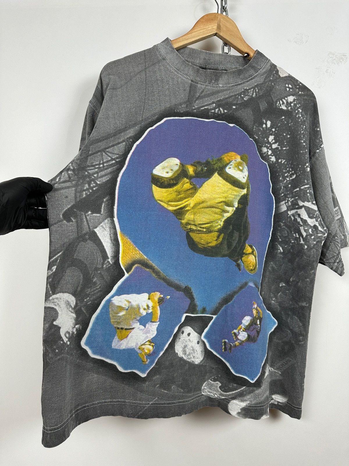 Tony Hawk Vintage All Over Print Skateboard Let’s Go Y2K T-Shirt Size US M / EU 48-50 / 2 - 12 Thumbnail