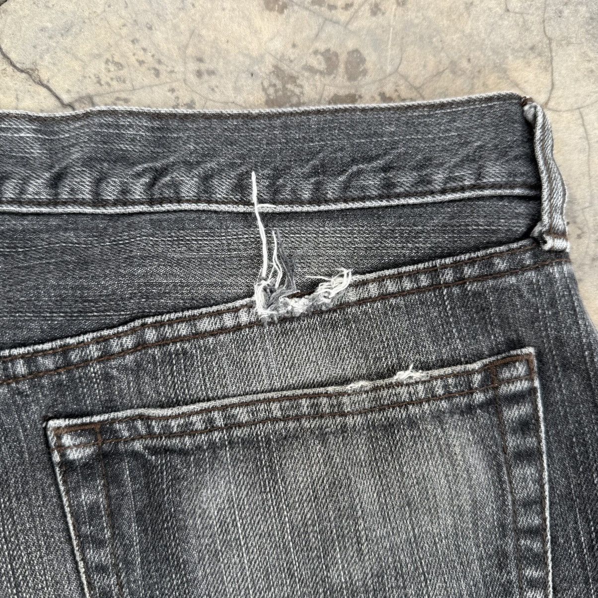 Japanese Brand VINTAGE JAPANESE FADED BLACK JEAN DENIM PANTS Size US 35 - 11 Thumbnail