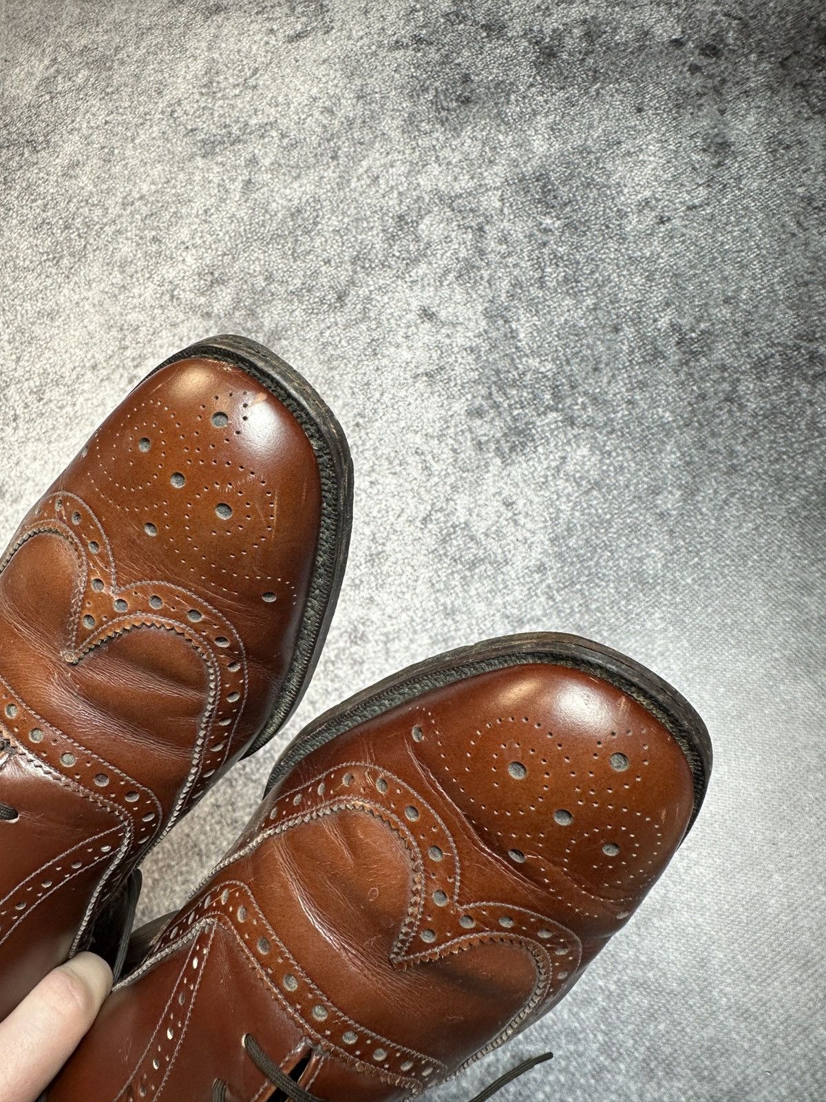 Designer × Leather Vintage Loake Bros Casual Leather Shoes Streetwear Luxury 9 Size US 9 / EU 42 - 5 Thumbnail