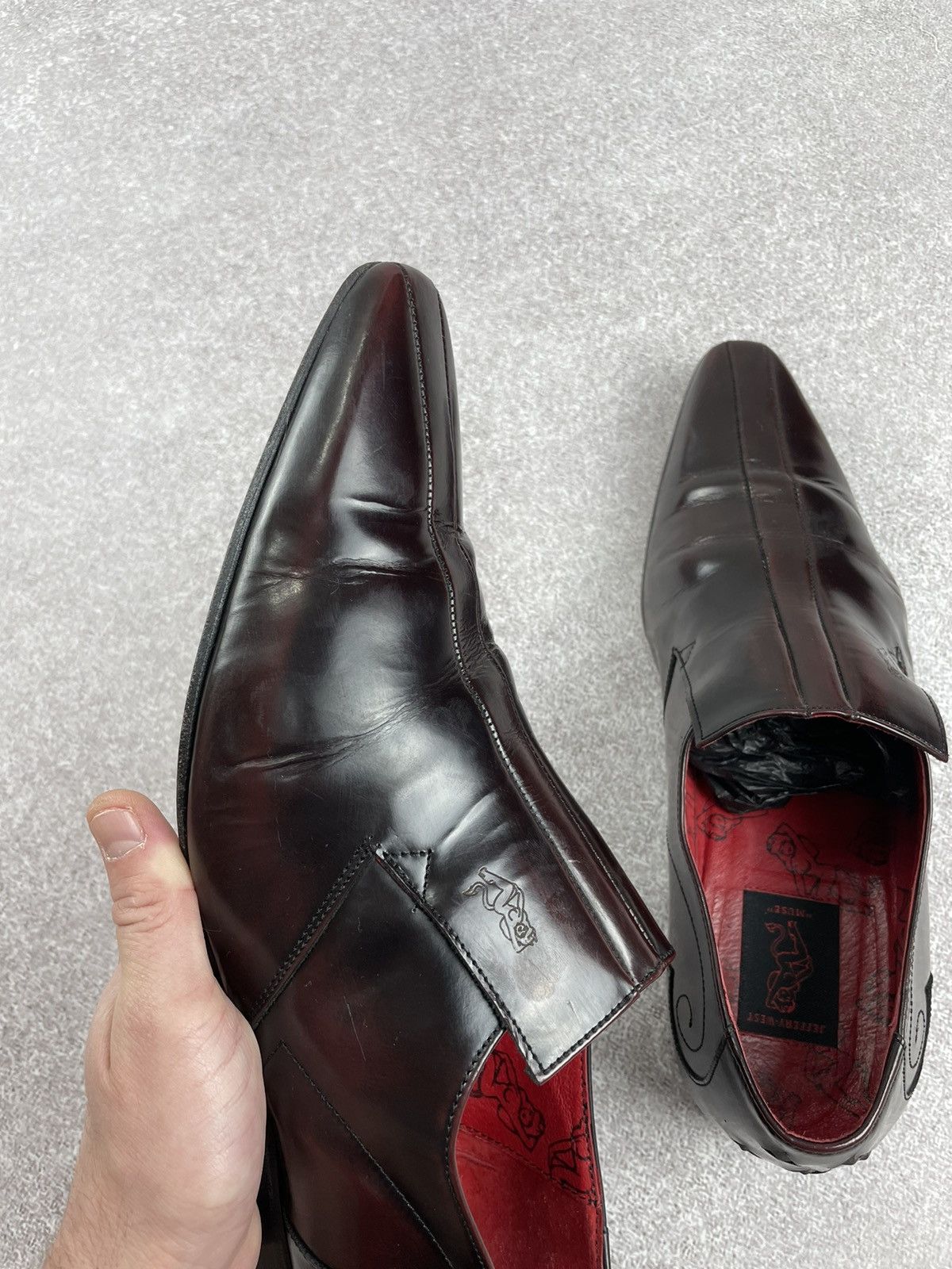 Jeffery West × Vintage × Western Rise Jeffery West Muse Classic Leather Shoes Size 9 Size US 9 / EU 42 - 12 Thumbnail