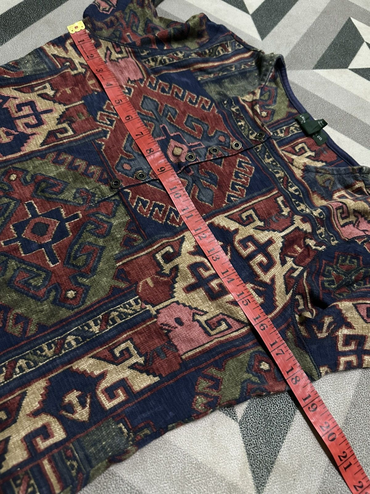 Ralph Lauren vintage Ralph Lauren Aztec/Native-inspired pattern henley Size M / US 6-8 / IT 42-44 - 8 Thumbnail
