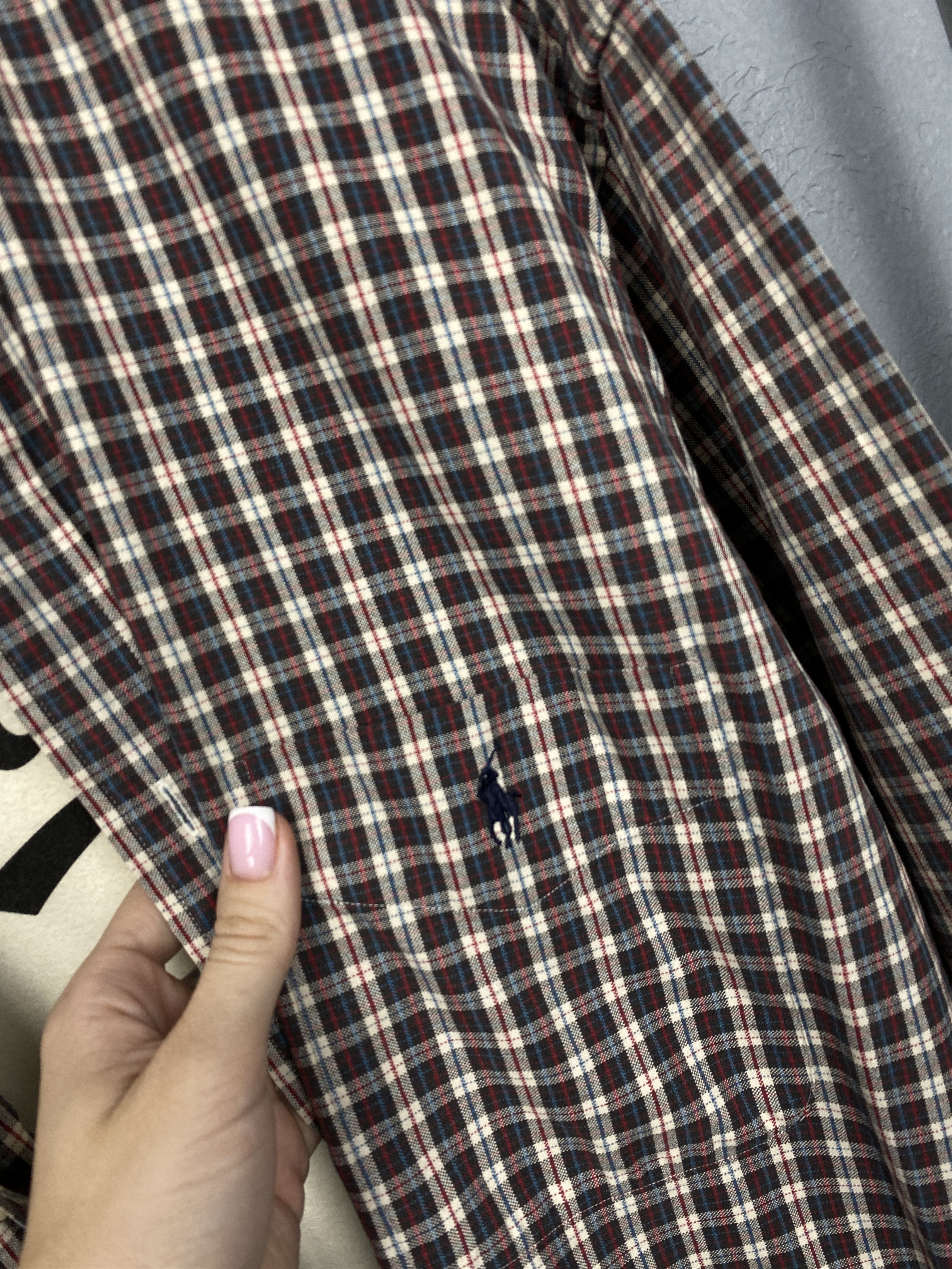 Polo Ralph Lauren Polo Ralph Lauren Vintage Mens Heavy Cotton Plaid Shirt Size US L / EU 52-54 / 3 - 3 Thumbnail