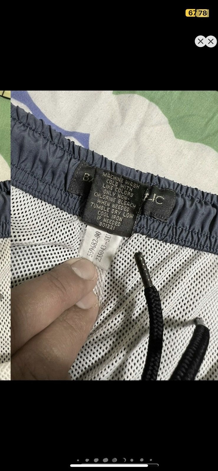 Banana Republic ***FINAL DROP***RARE 00s TECHNICAL NYLON WIDE CARGO PANT XL Size US 38 / EU 54 - 10 Thumbnail