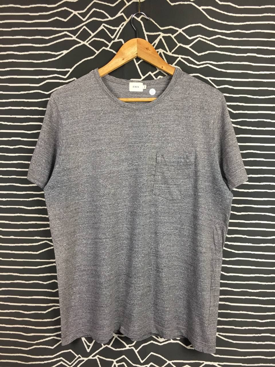Japanese Brand RINEN Japanese Brand Minimalist Pocket Tee Size US L / EU 52-54 / 3 - 1 Thumbnail