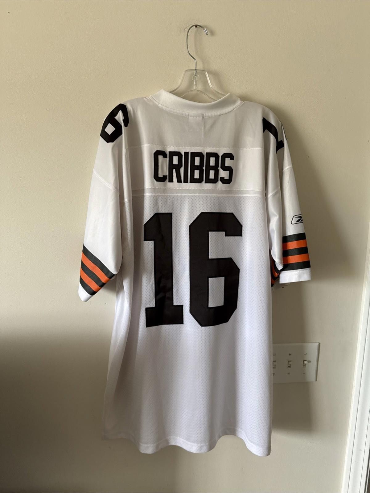 Reebok Men’s Reebok Cleveland Browns Josh Cribbs #16 Jersey Sz XL Size ONE SIZE - 6 Thumbnail