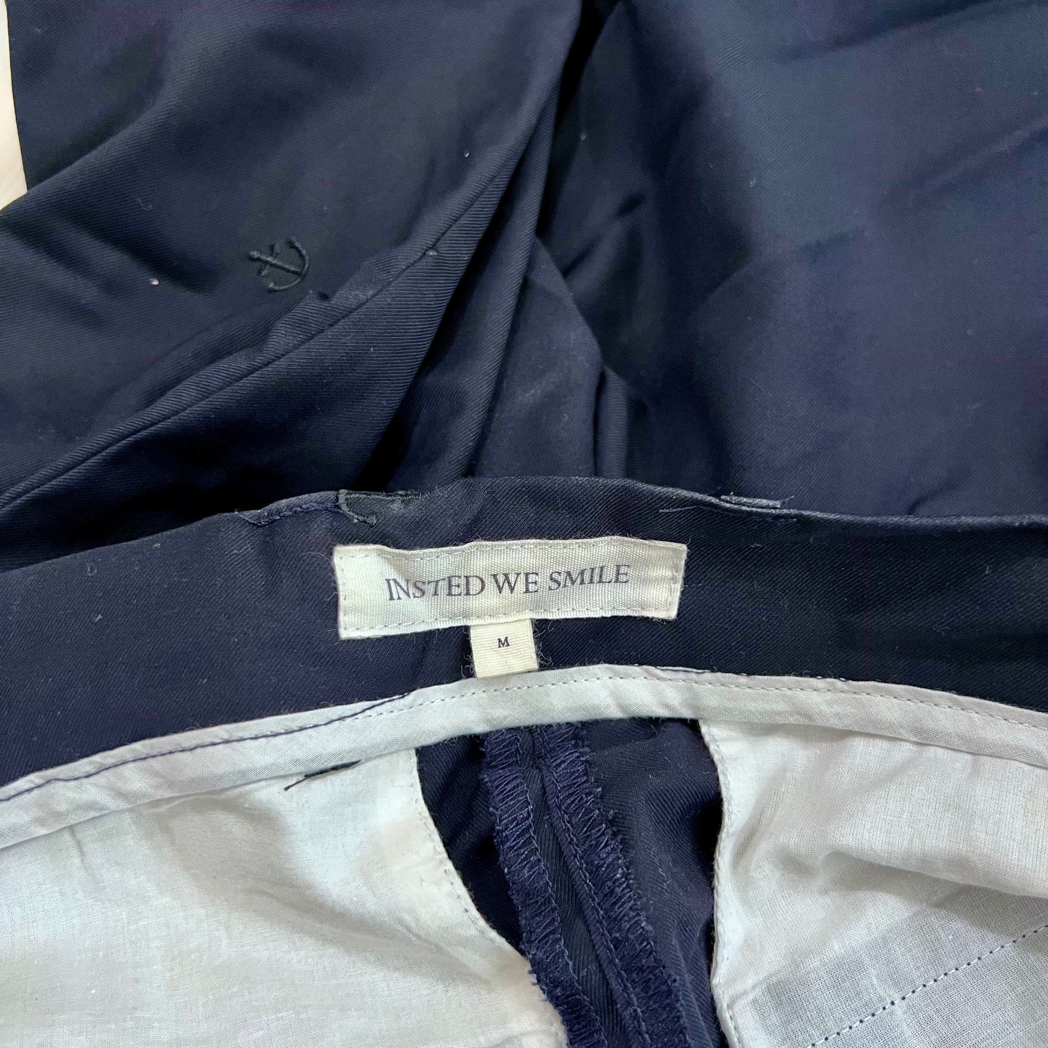 Other Insted We Smile All-over Anchor Logo Dress Pants / Slacks Size US 30 / EU 46 - 5 Thumbnail