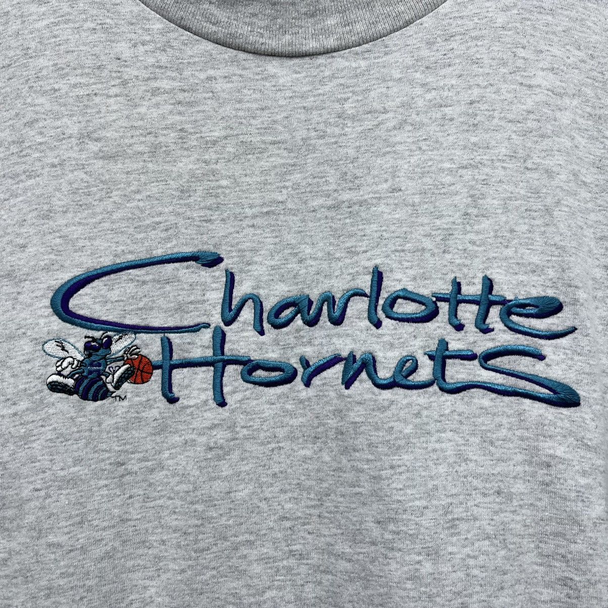 Salem Sportswear Vintage 90s Charlotte Hornets T-shirt Size US M / EU 48-50 / 2 - 5 Thumbnail