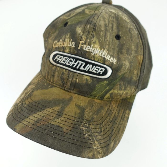 Bally Columbia Freightliner Ball Cap Hat Snapback Baseball Camouflage ...