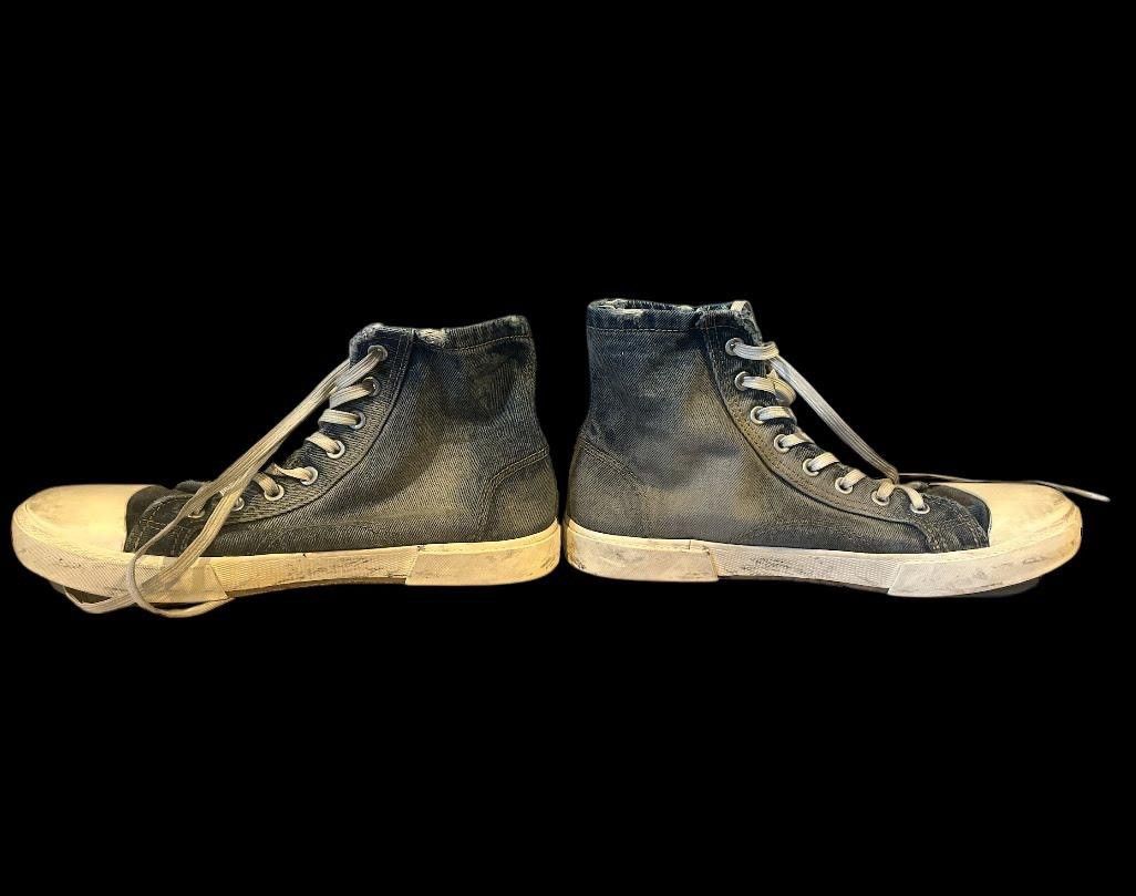 Balenciaga Paris High Top Denim Size US 11 / EU 44 - 3 Thumbnail