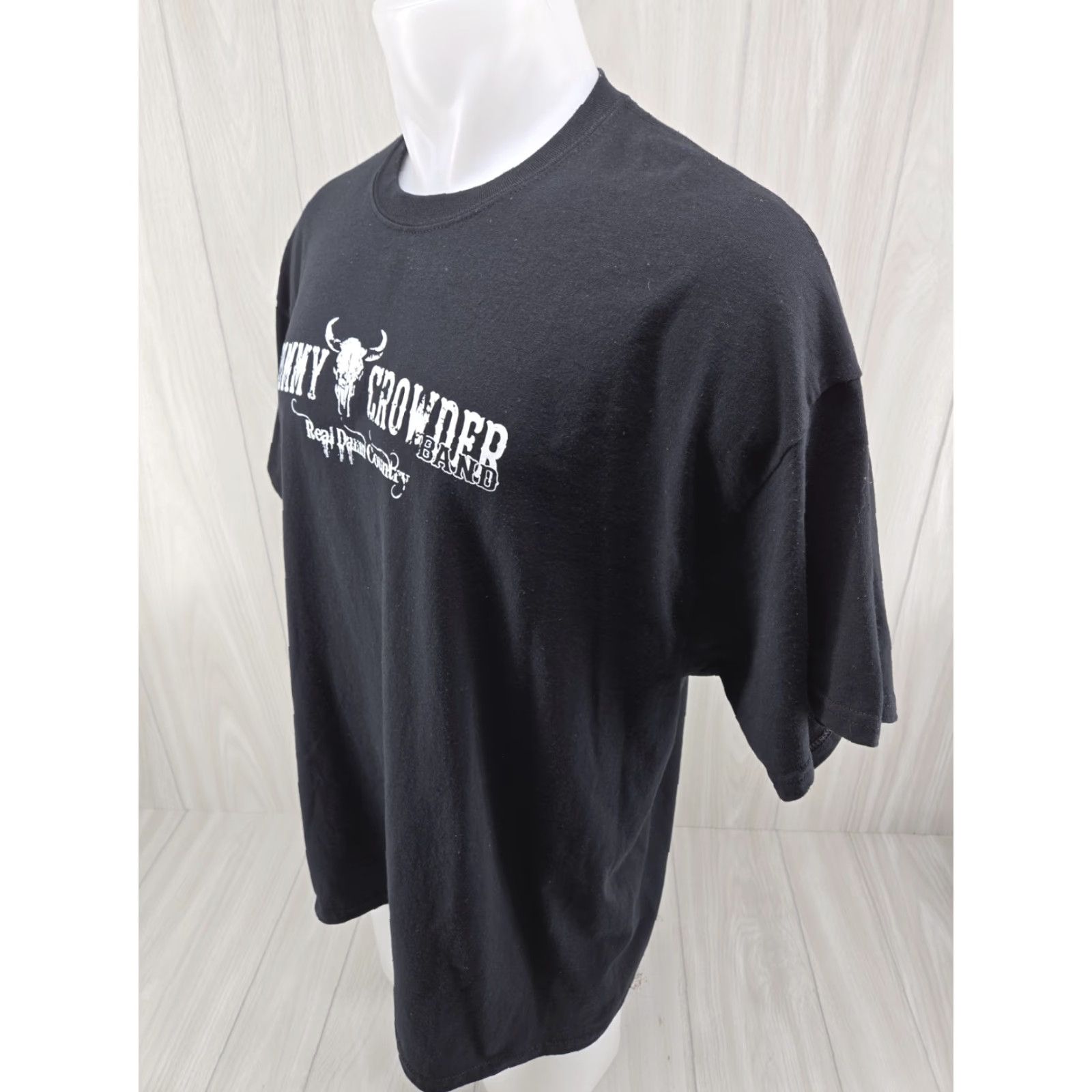 Gildan VINTAGE Tommy Crowder Band River Rat Nation Shirt Mens 2XL Black Short Sleeve T-Shirt Gildan Size US XXL / EU 58 / 5 - 5 Thumbnail
