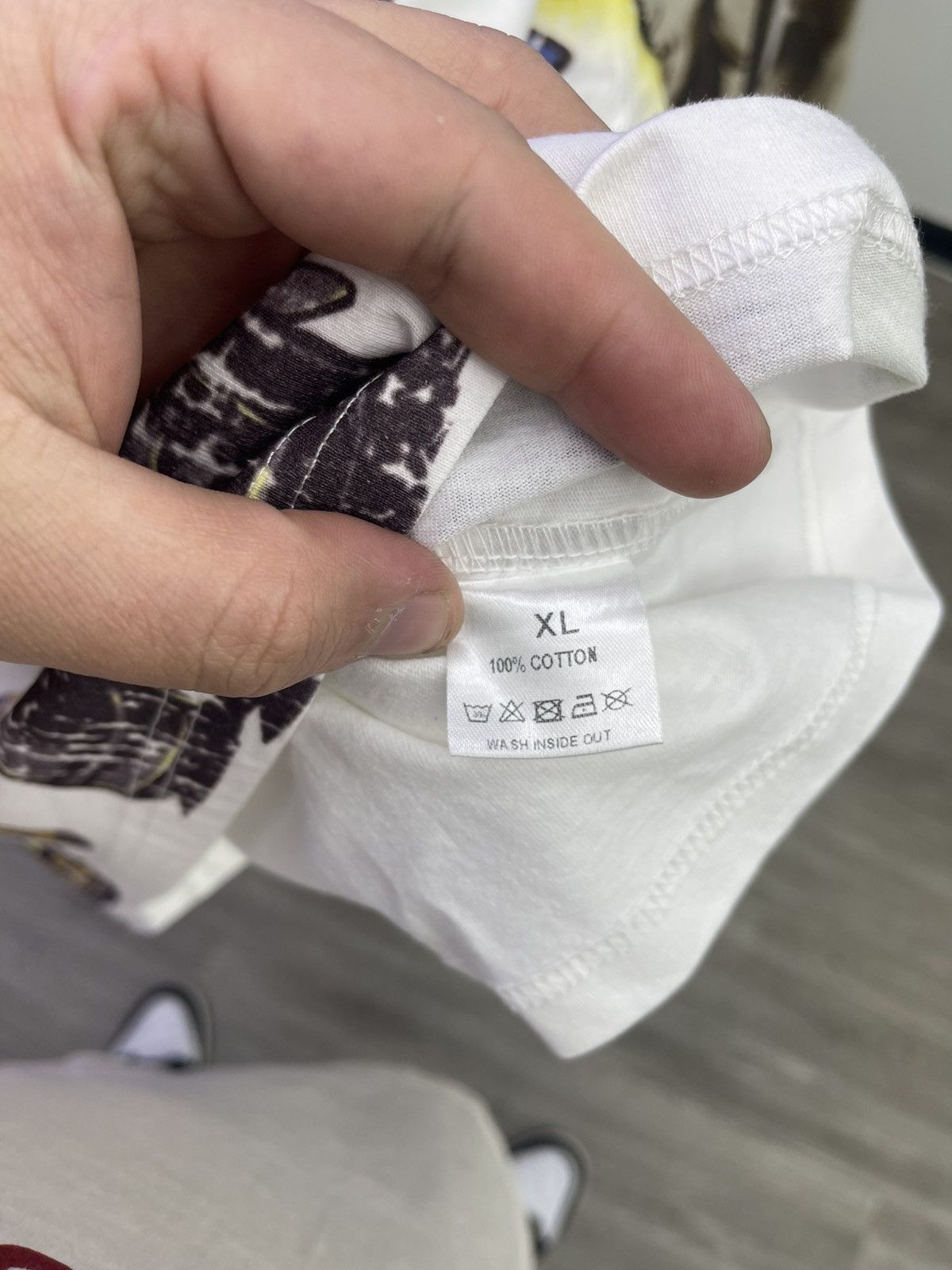 Vale Vale lives “bling big” tee (white) Size US XL / EU 56 / 4 - 6 Thumbnail
