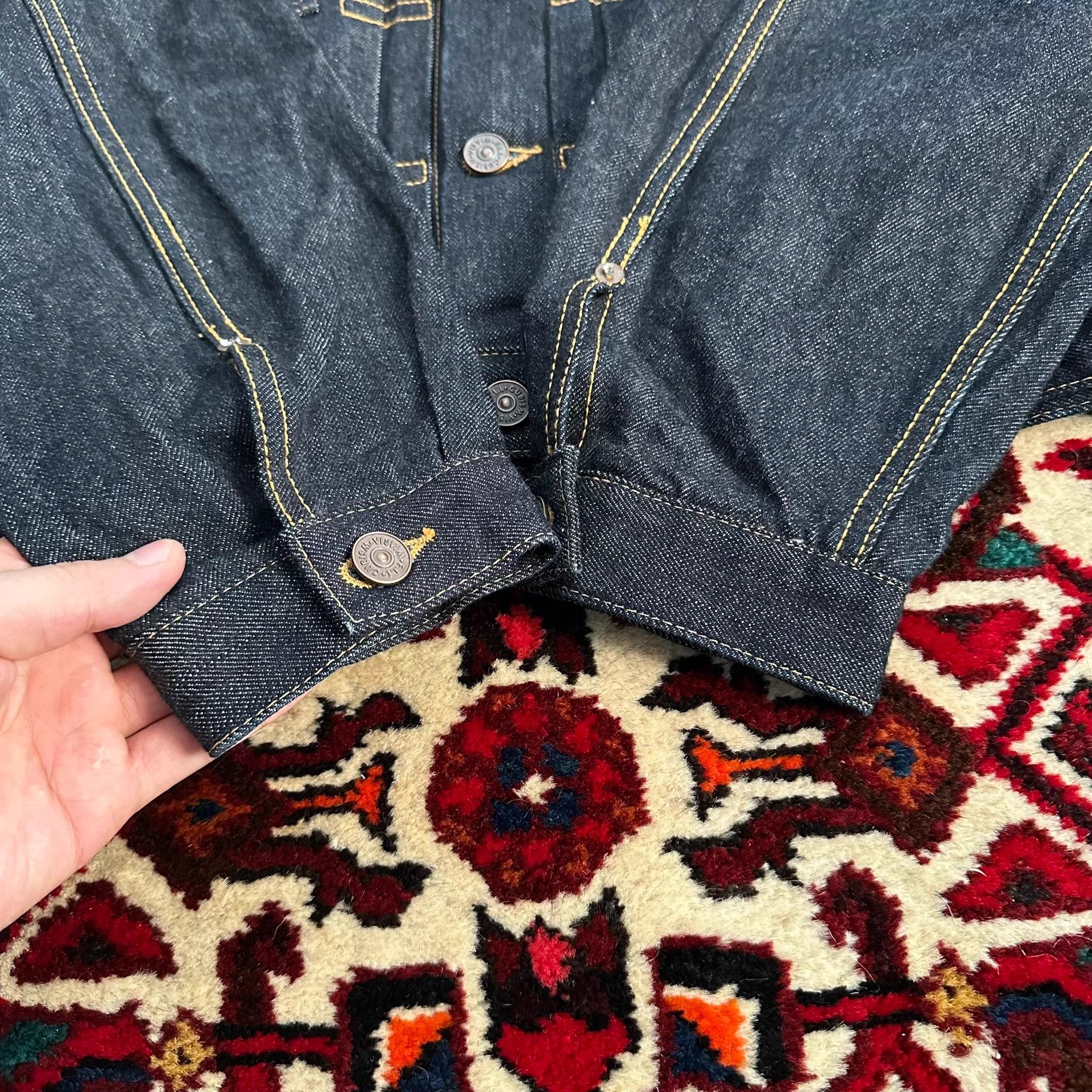 Visvim visvim 25SS 101X JKT MUD Dyed Denim Jacket - Size 2 Size US M / EU 48-50 / 2 - 5 Thumbnail