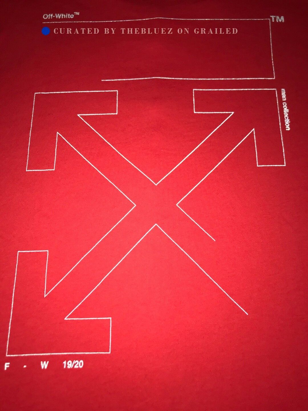 Off-White Off-White Unfinished Arrow 3M Reflective Tee Size US S / EU 44-46 / 1 - 3 Thumbnail