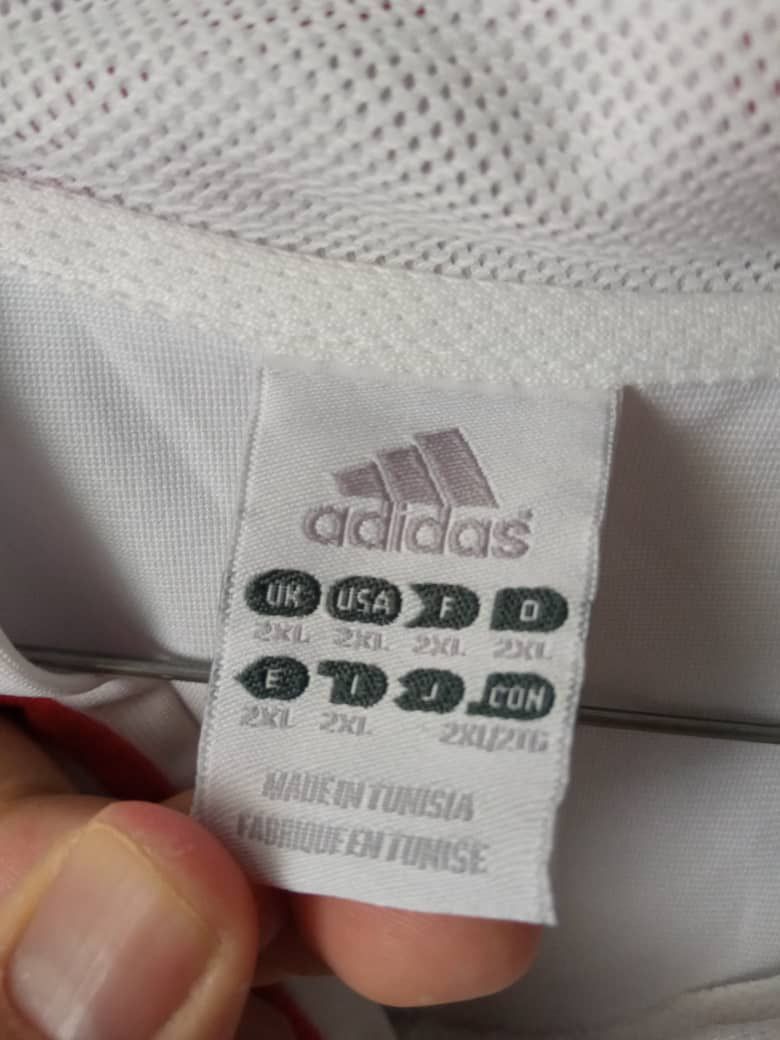 Adidas Vintage AC Milan 2002-03 Adidas Away Soccer Jersey Men's L Size US XXL / EU 58 / 5 - 3 Thumbnail