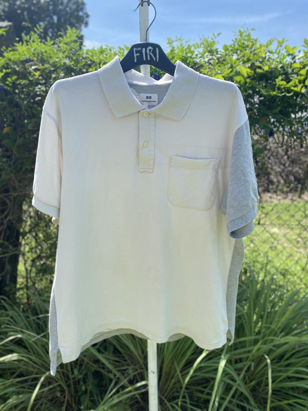 Engineered Garments × Uniqlo Two Tone Collar Shirt Size US XL / EU 56 / 4 - 1 Thumbnail