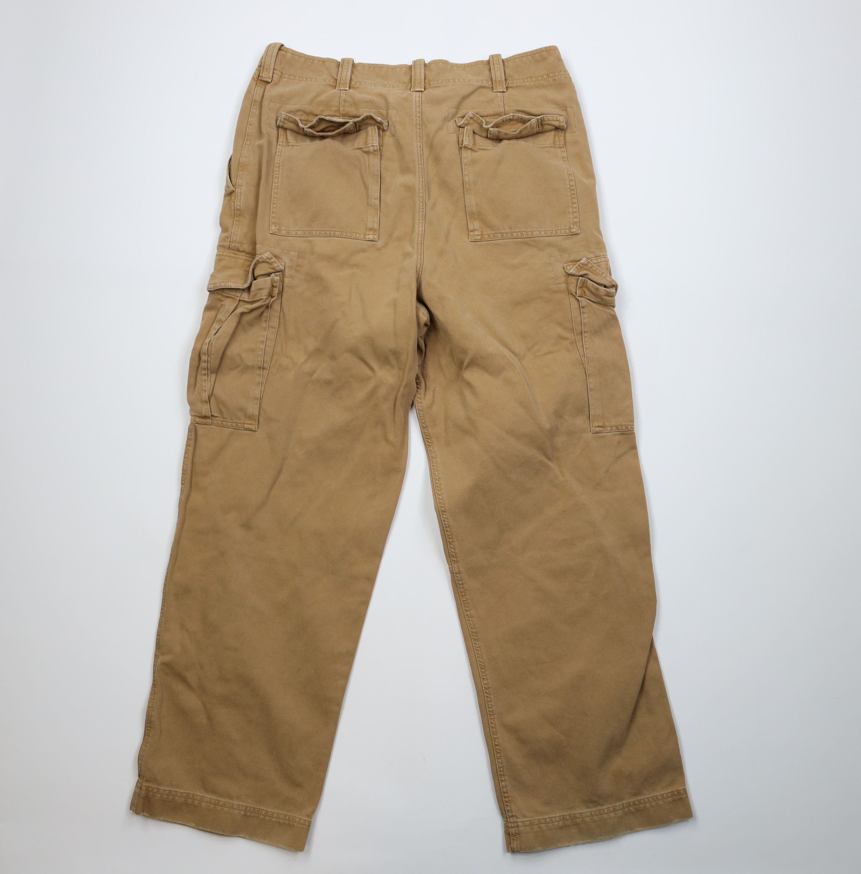 Abercrombie & Fitch Vintage 90s Y2K Abercrombie & Fitch Wide Leg Cargo Pants Size US 36 / EU 52 - 10 Thumbnail