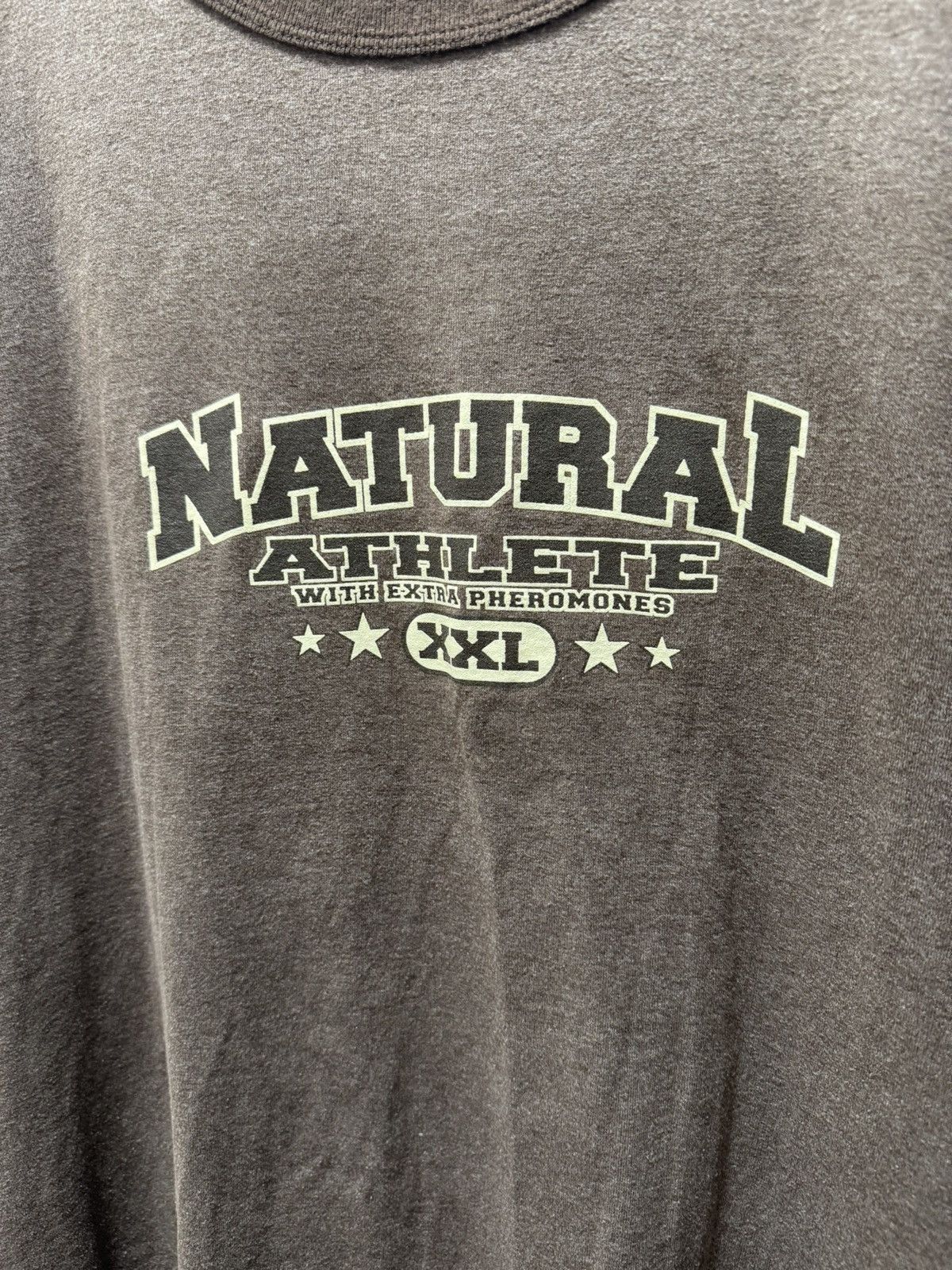 AAA × Vintage AAAStyle Natural Athlete Vintage Oversized Humor Shirt Brown Size US XXL / EU 58 / 5 - 3 Thumbnail