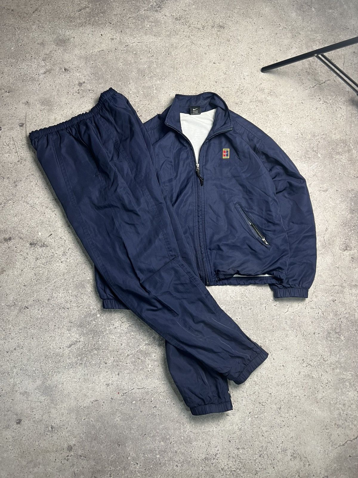 Nike Nike court vintage suit pants + track jacket Size US S / EU 44-46 / 1 - 1 Thumbnail