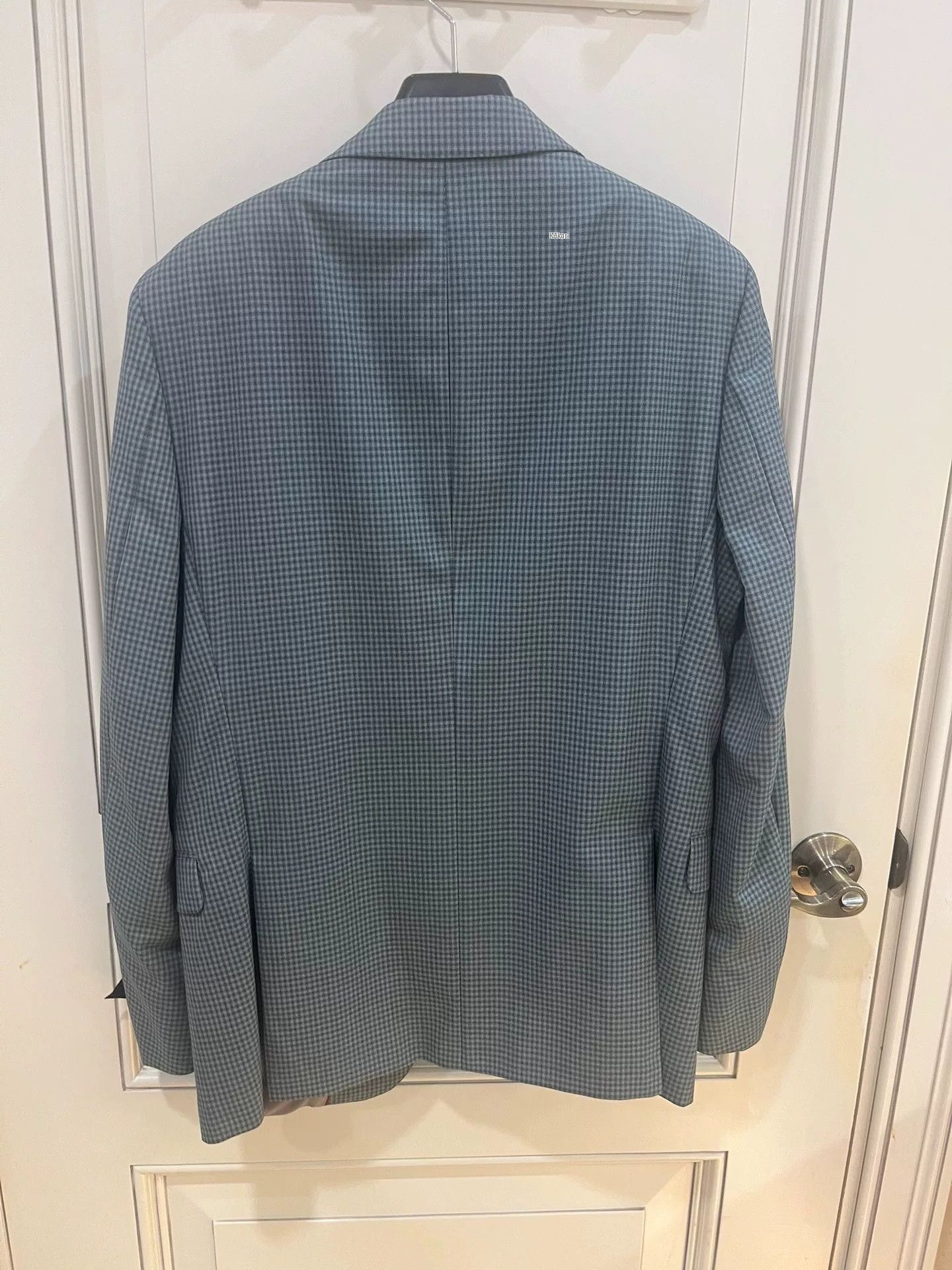 DAKS Daks London Green Wool Check Suit Size US S / EU 44-46 / 1 - 7 Thumbnail