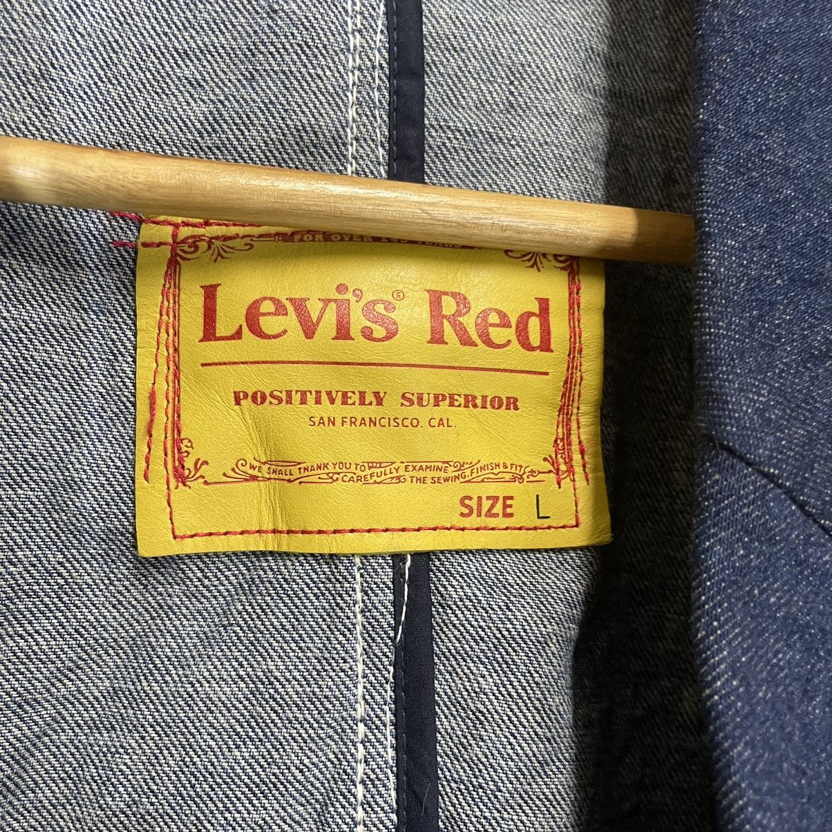 Levi's Levis Red 2tone Denim Jacket Size US L / EU 52-54 / 3 - 12 Thumbnail