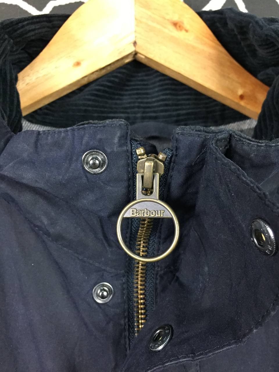 Barbour Vtg Barbour Original North Sea Outfitters DRYWAX Jacket Size US XL / EU 56 / 4 - 4 Thumbnail