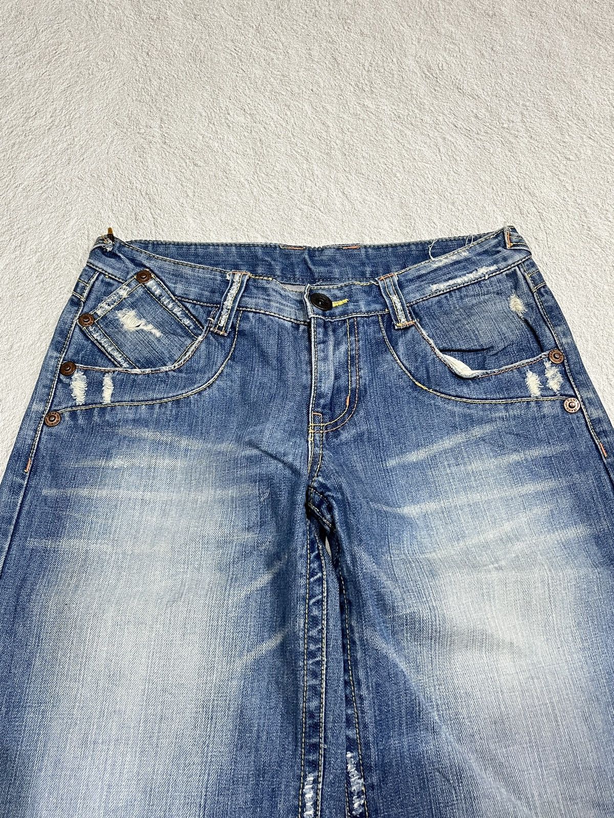 Hysteric Glamour Unknown - Supe Washed 3D Pocket Jorts Pants Size US 30 / EU 46 - 4 Thumbnail