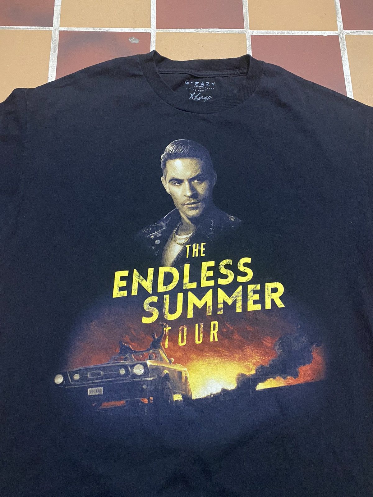 Band Tees × Vintage G-Eazy The Endless Summer Tour Shirt Size US XL / EU 56 / 4 - 2 Thumbnail