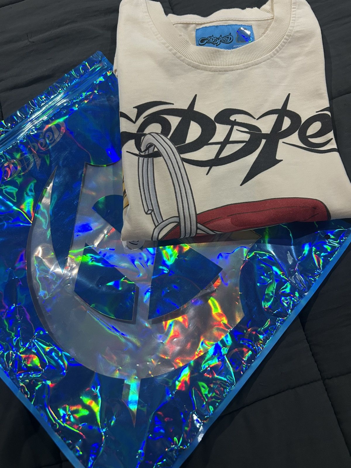Godspeed Godspeed New York K.O.D. NextGen Graphic T-Shirt- Bone/Cream Size US L / EU 52-54 / 3 - 15 Thumbnail