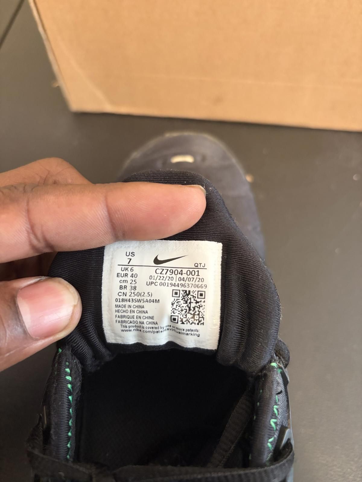 Nike Nike Air VaporMax Plus 'Worldwide Pack' Shoes (Size 7) Size US 7 / EU 40 - 4 Thumbnail